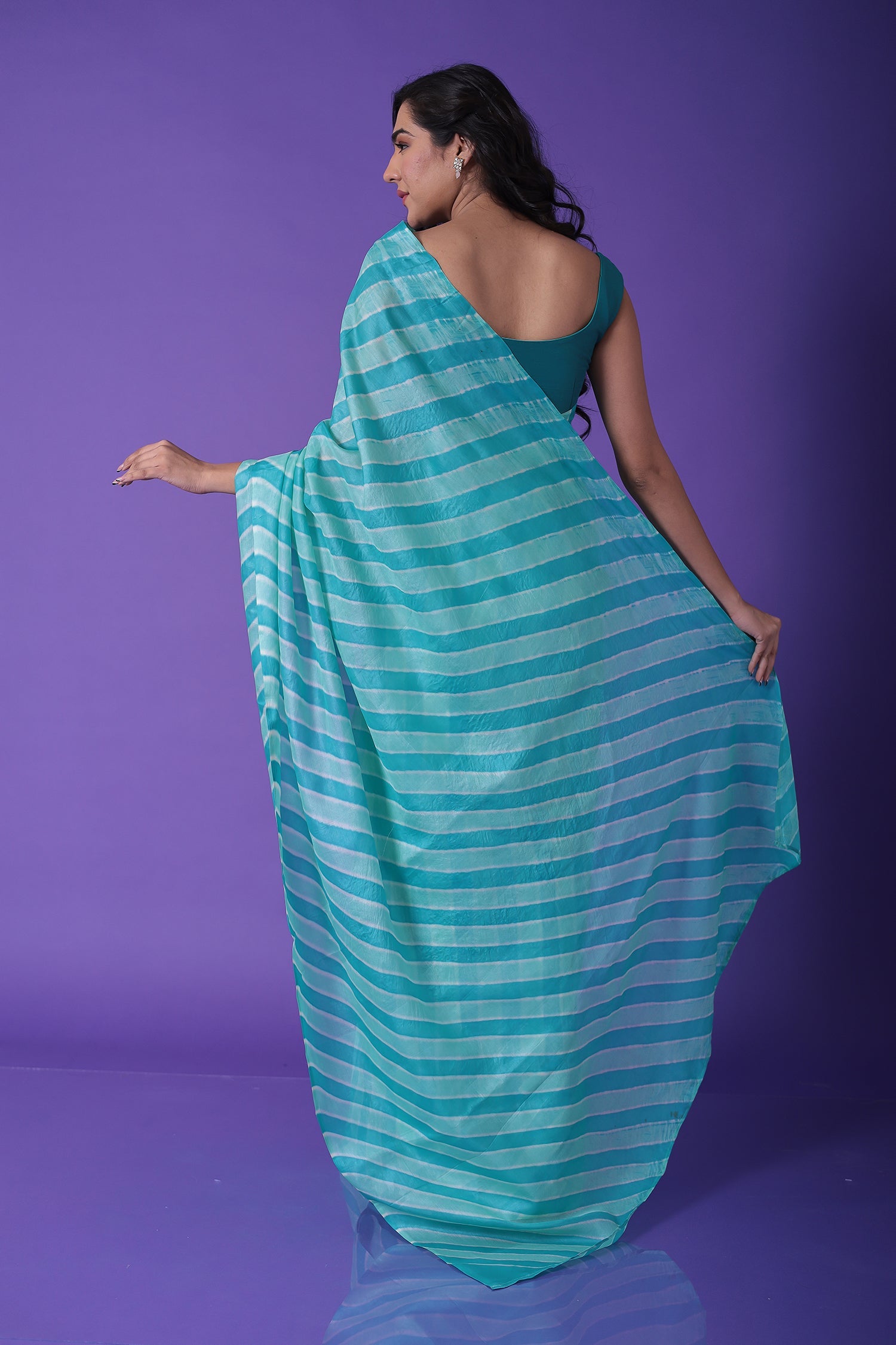 Leheriya Tussar Saree