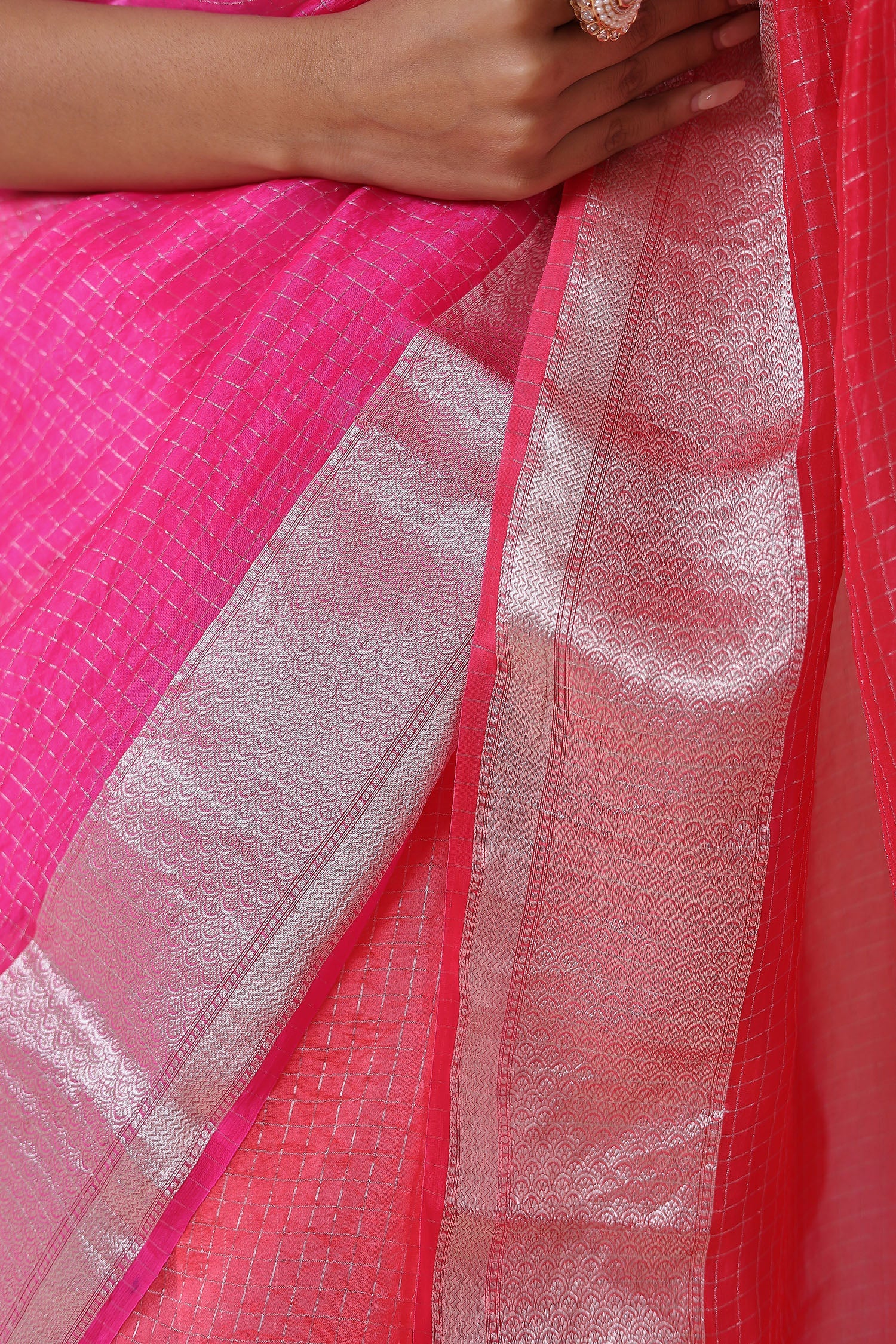 Handloom Organza Saree