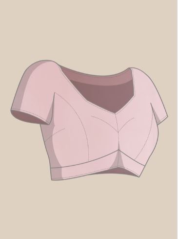 Chiffon Saree with Mirror and Thread Work.