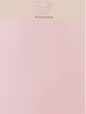 Chiffon Saree with Mirror and Thread Work.