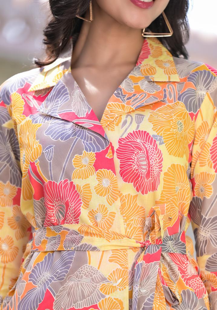 Printed Cotton Co Ords  Set