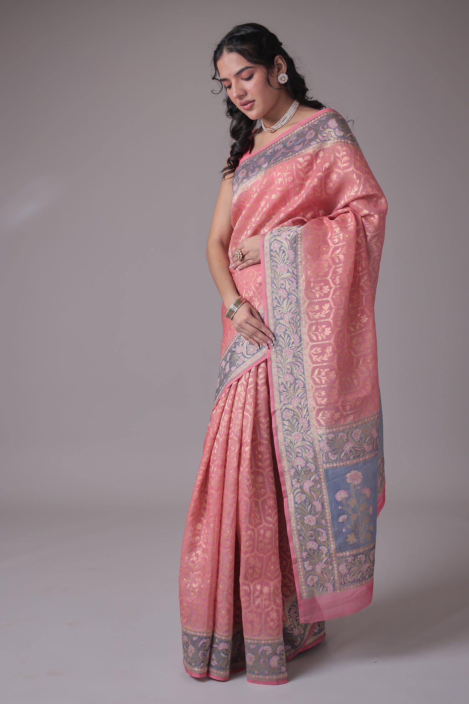 Hand Woven Pure Handloom Saree