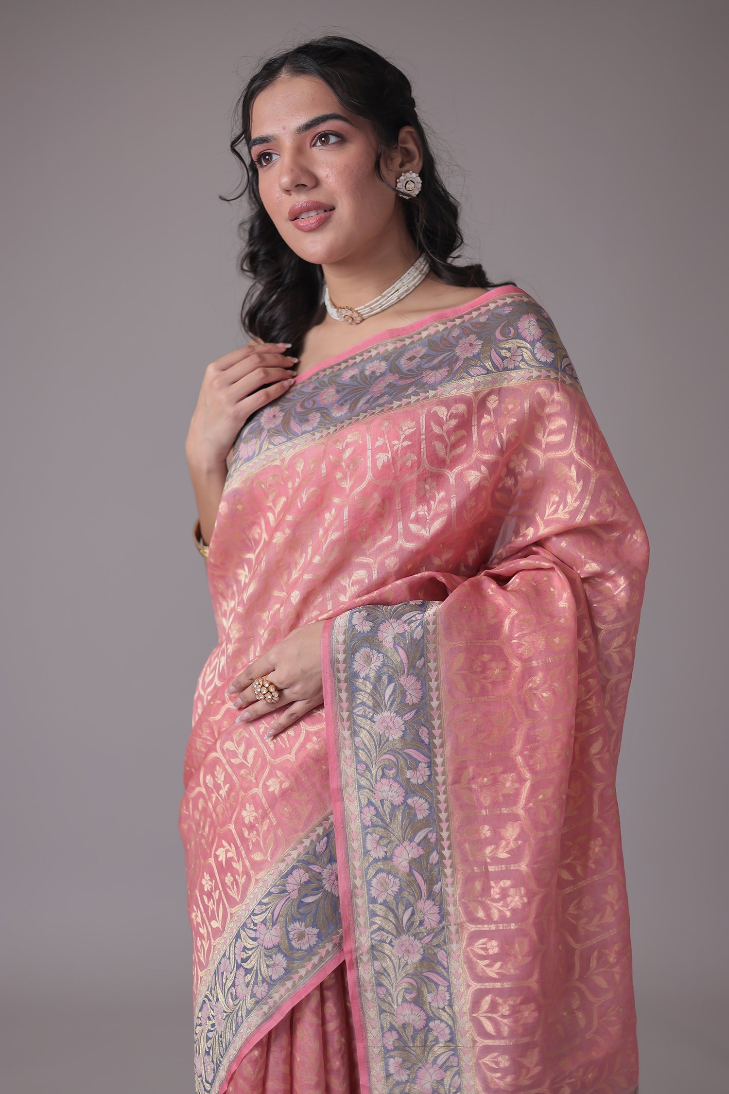 Hand Woven Pure Handloom Saree
