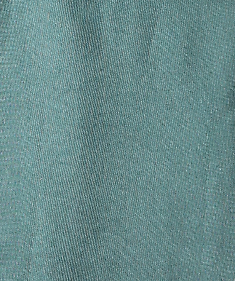 Printed Silk Unstitched Suit with Aari work