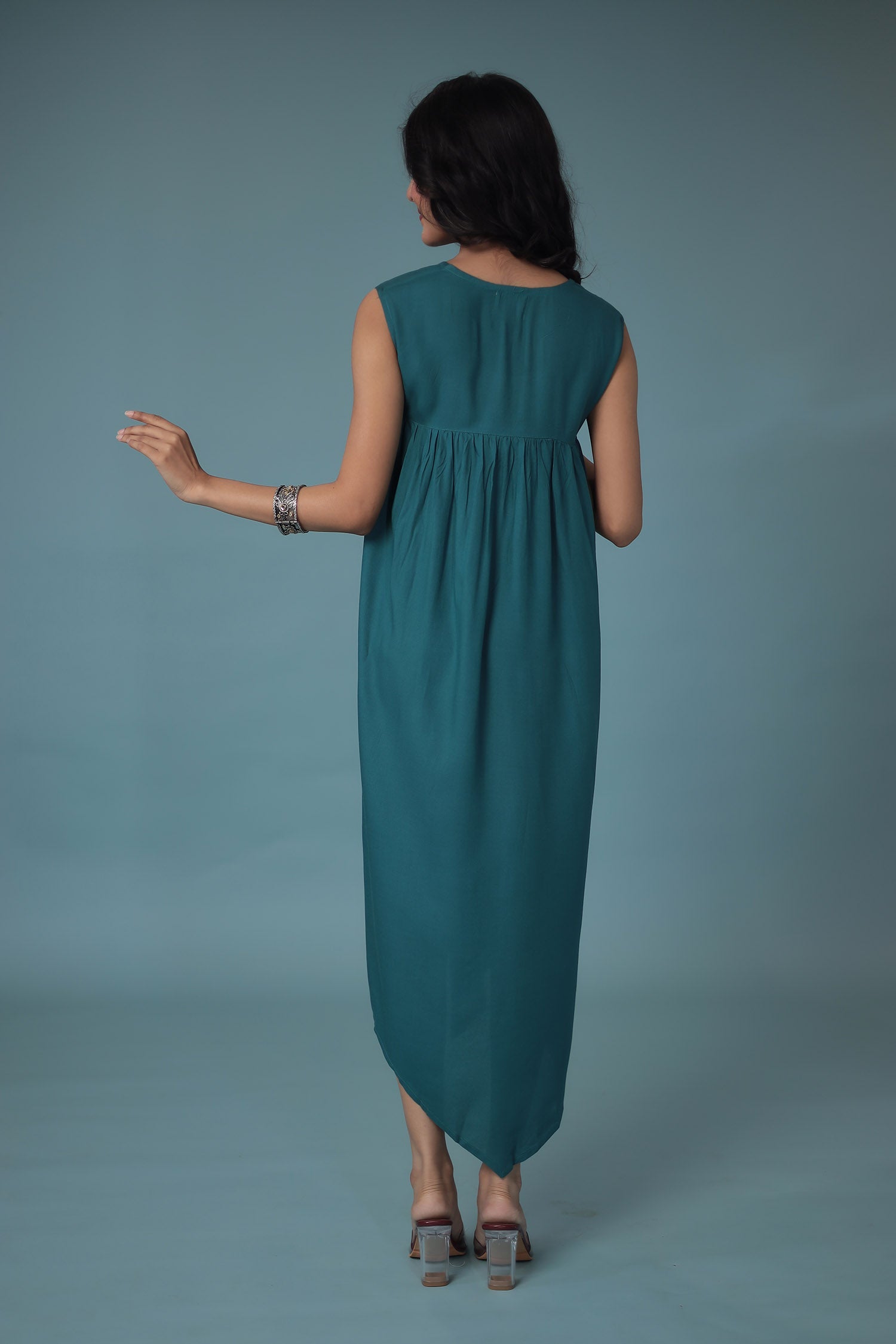 Cotton Kurta  with Embroidered work.