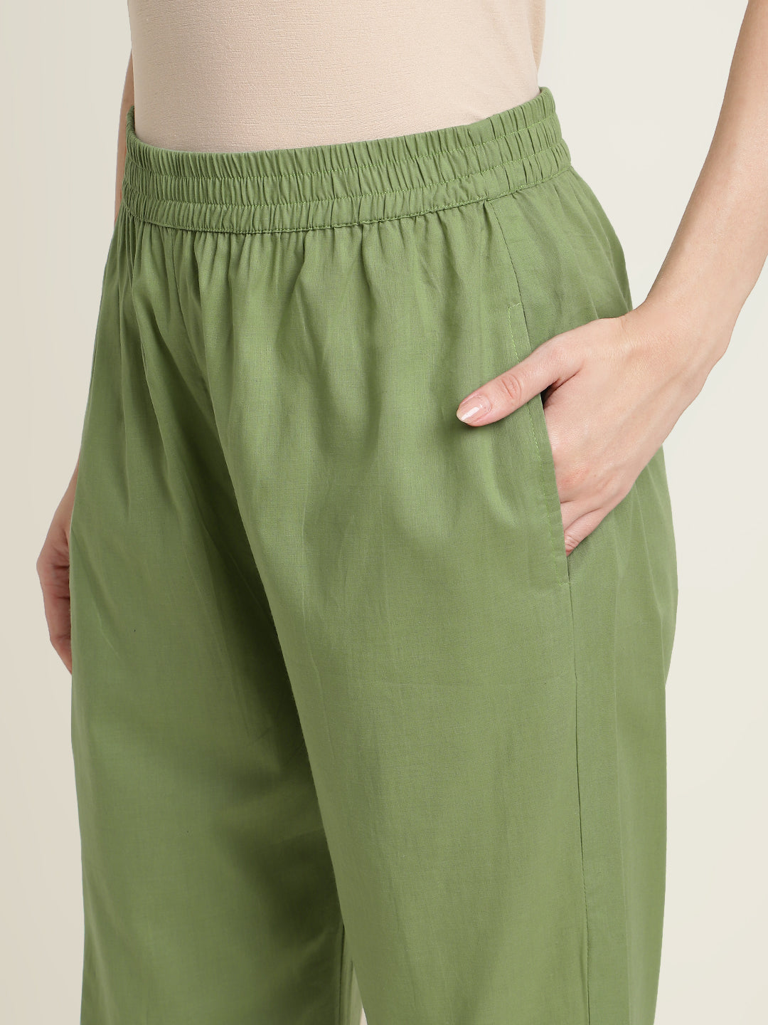 Printed Silk Blend Kaftan Set