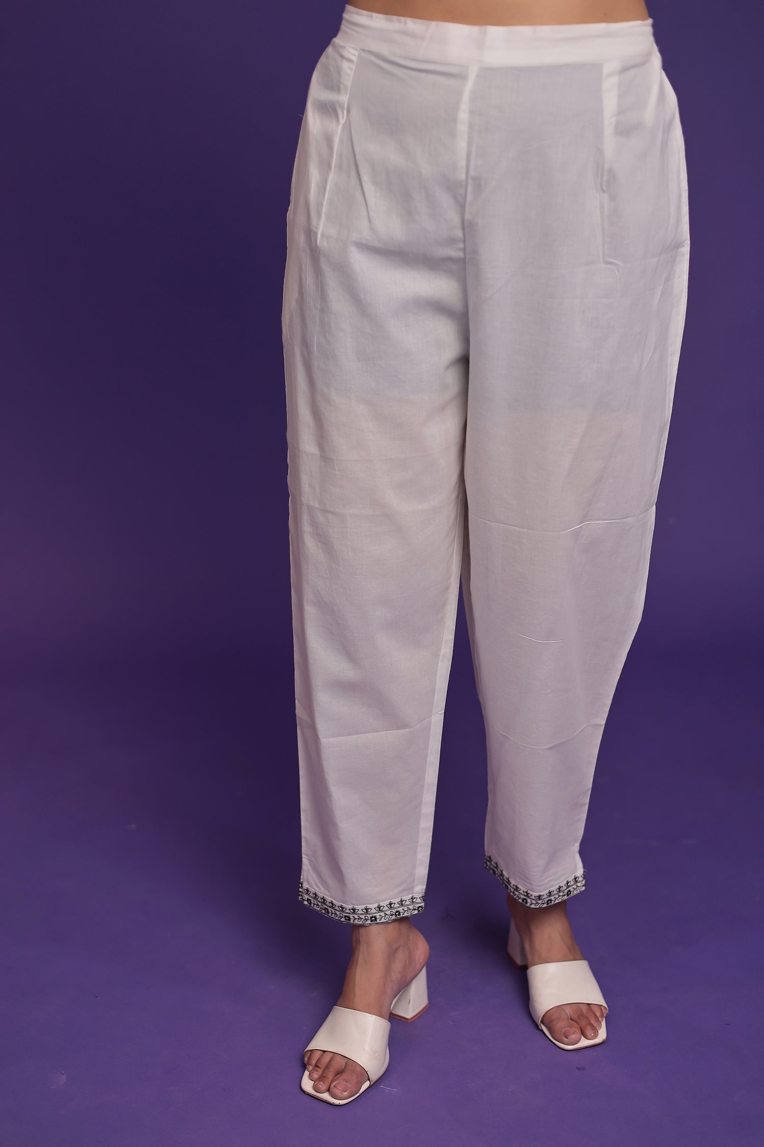 Pure Cotton Kurta Set Stitched with Thread work