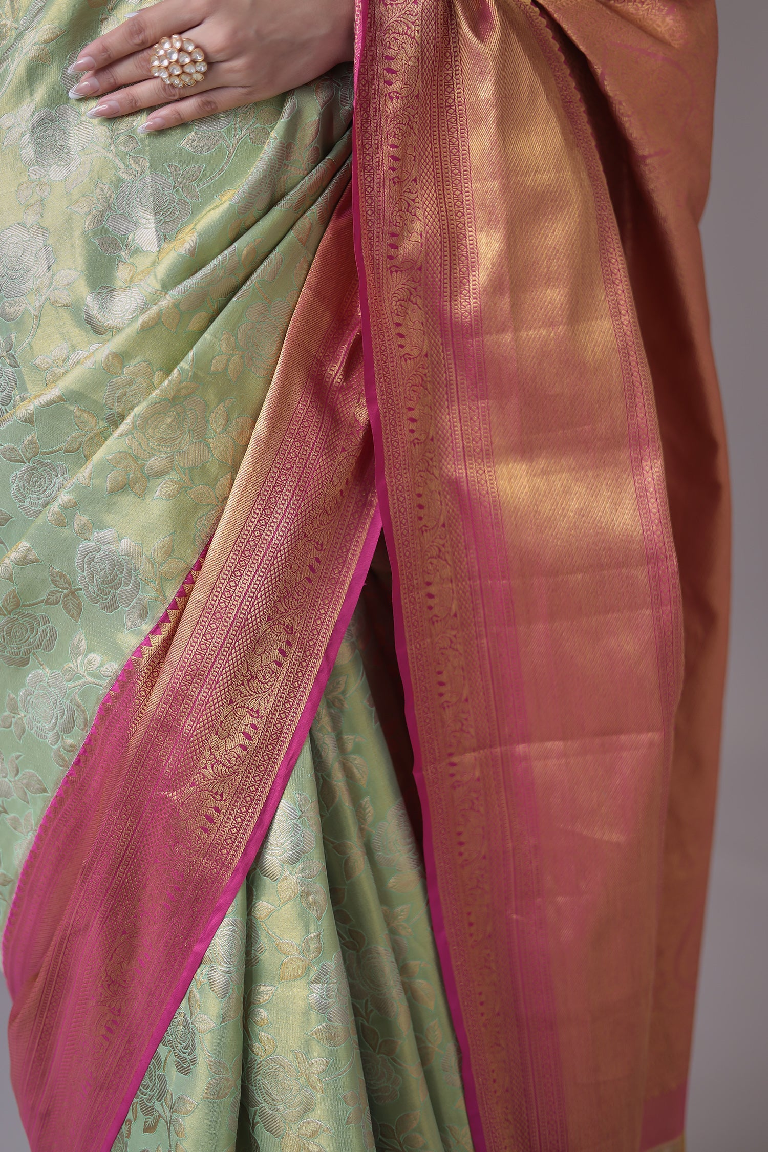 Banarasi Hand Woven Pure Handloom Saree