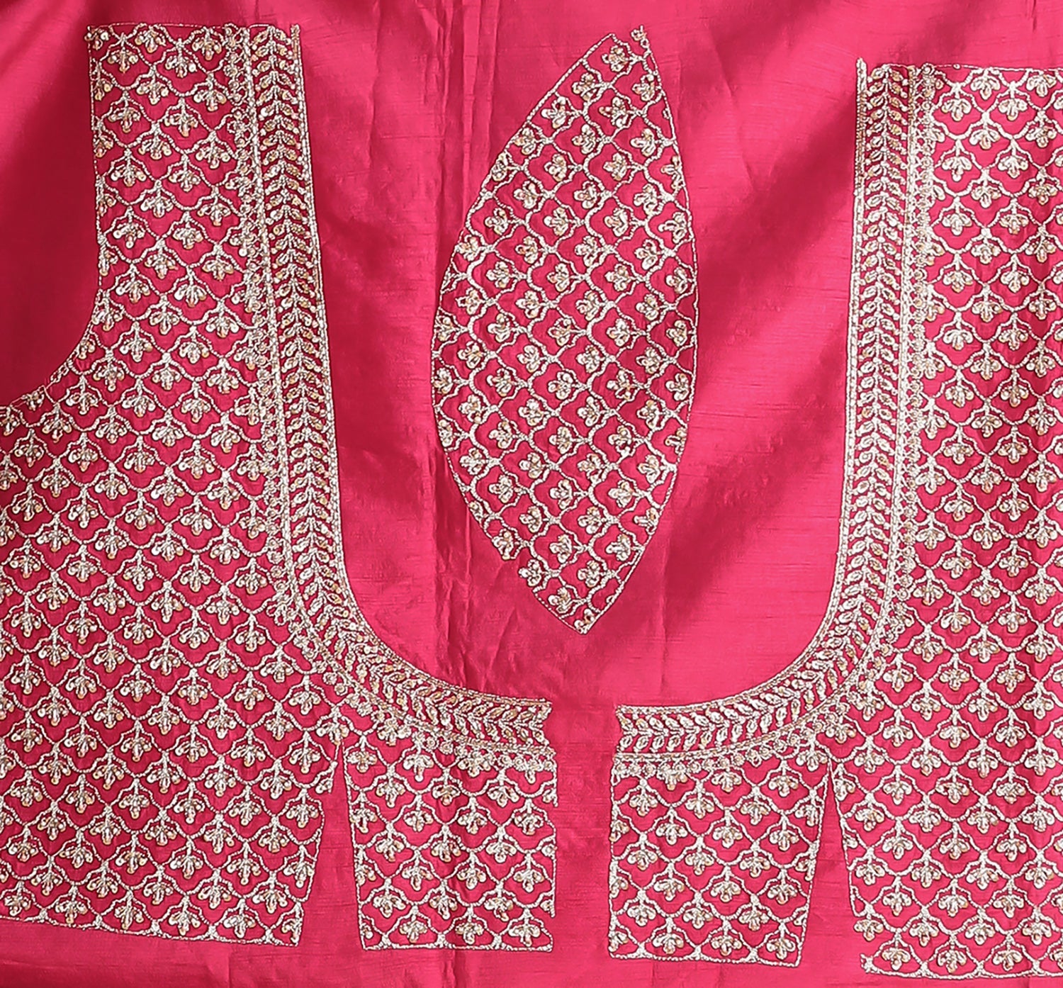 Silk Lehenga with Exquisite Cutdana Embroidery