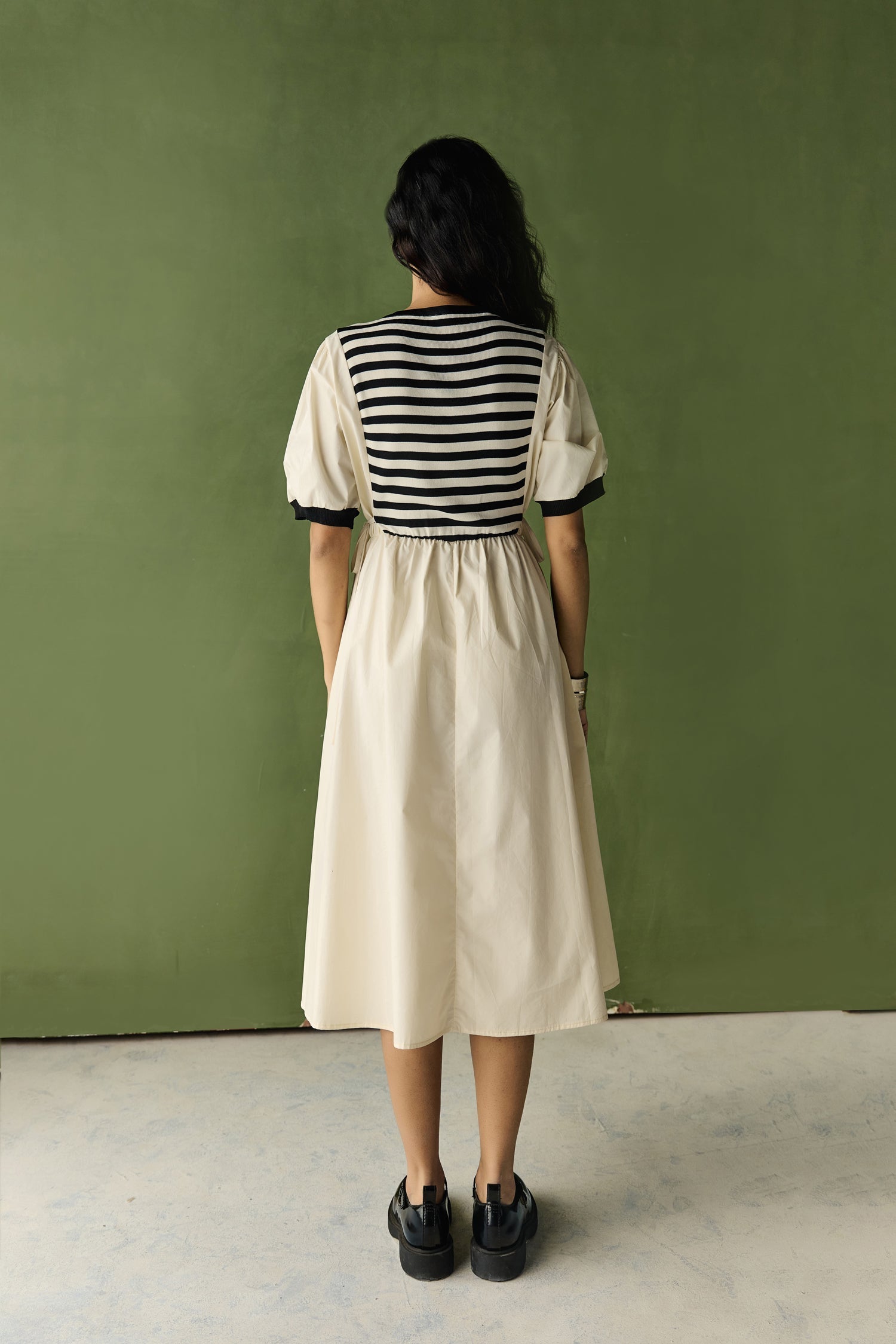 Stripe French  Dress