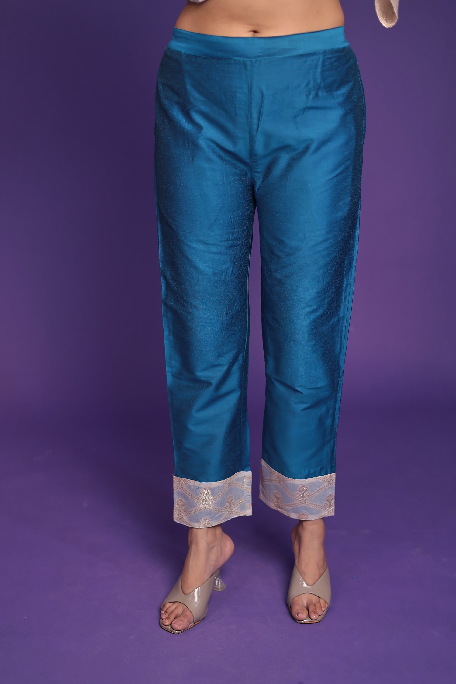 Handloom Silk Kurta Set Stitched