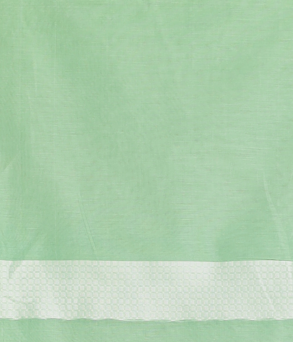 Banarasi Hand Woven Cotton Chanderi Saree