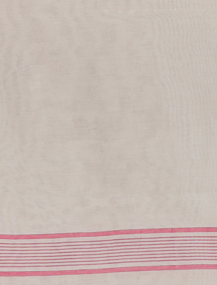 Banarasi Hand Woven Cotton Chanderi Saree