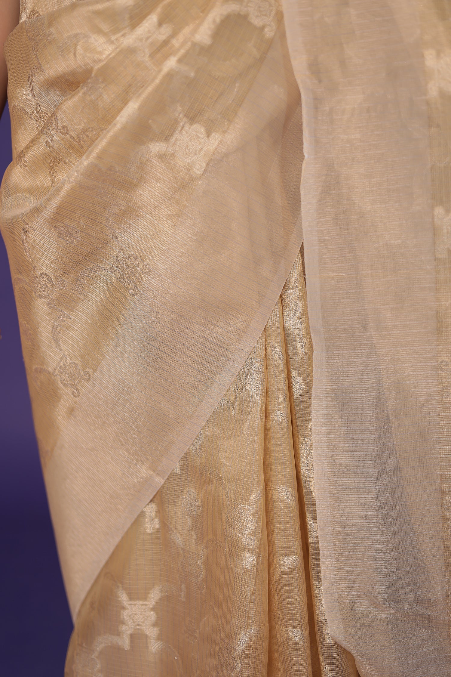 Banarasi Hand Woven Tissue Saree