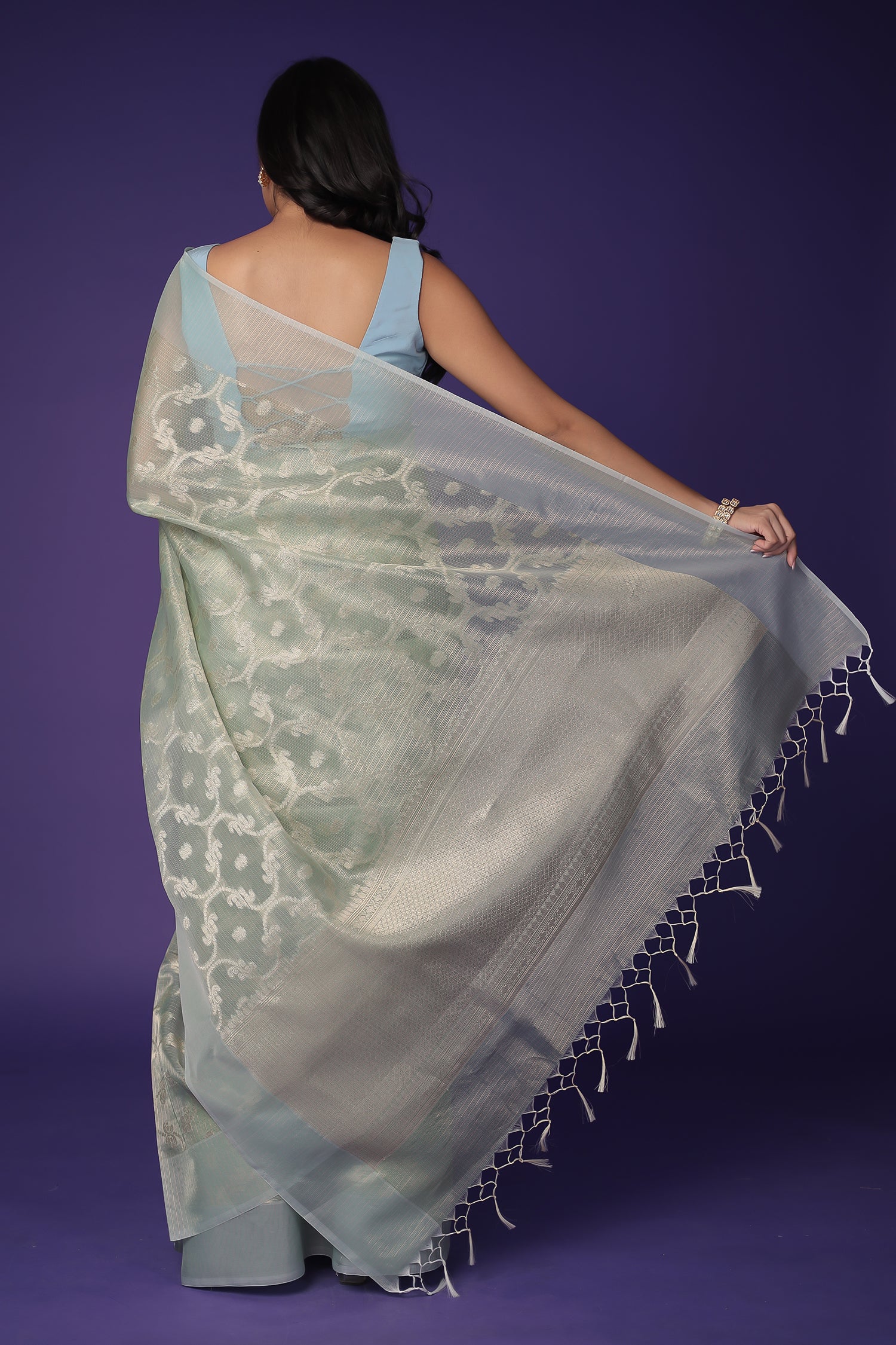 Banarasi Hand Woven Tissue Saree