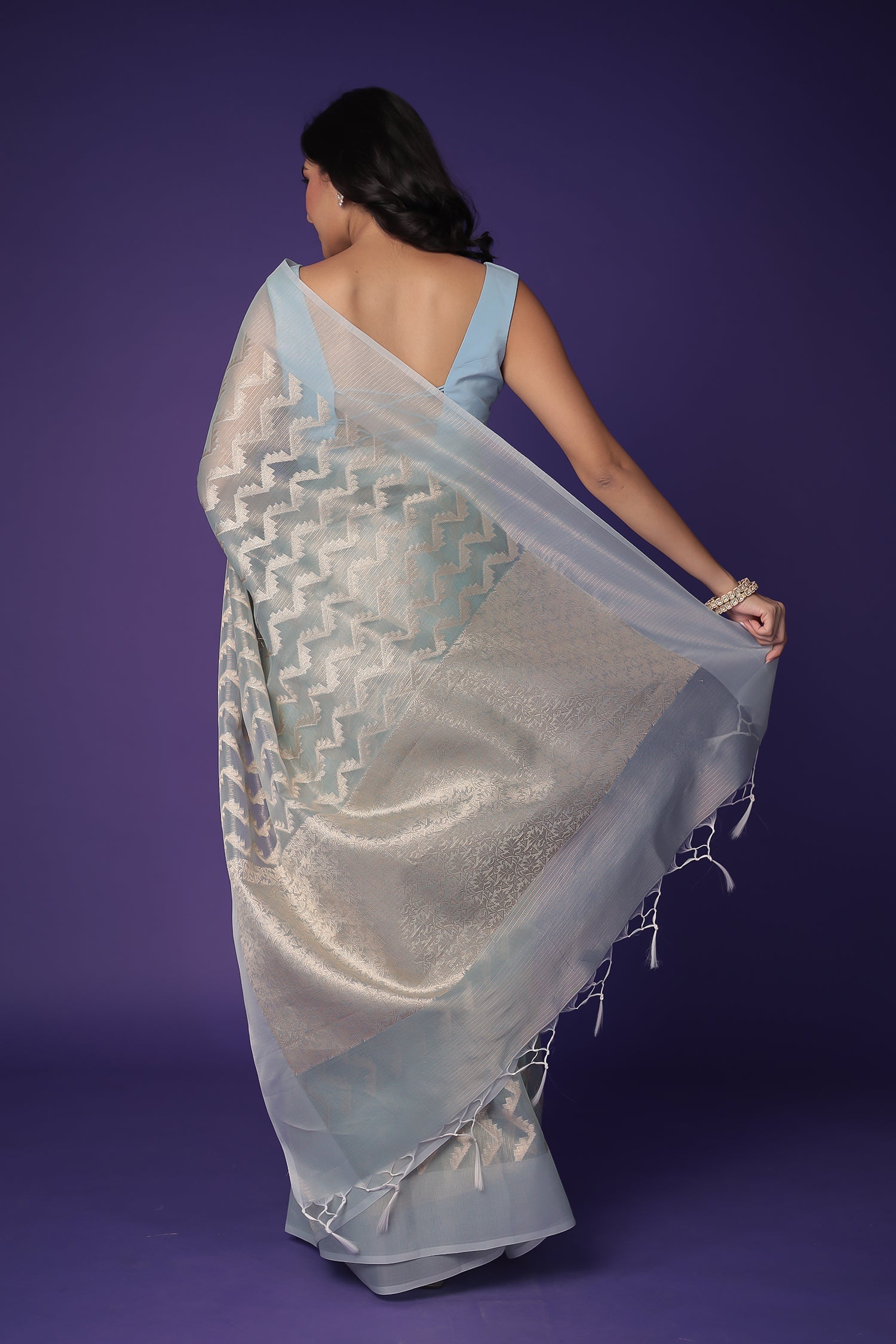 Banarasi Hand Woven Tissue Saree