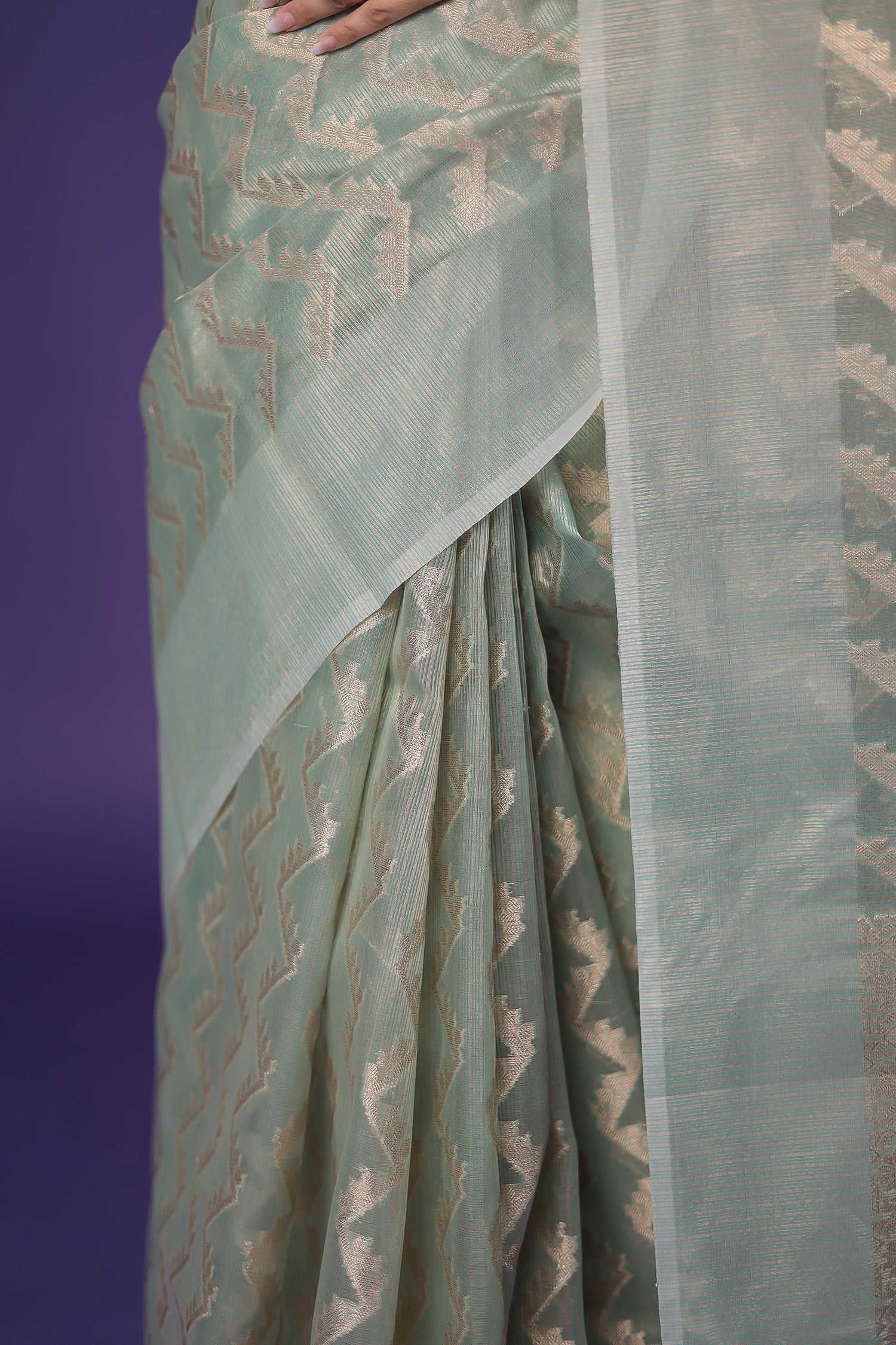Banarasi Hand Woven Tissue Saree