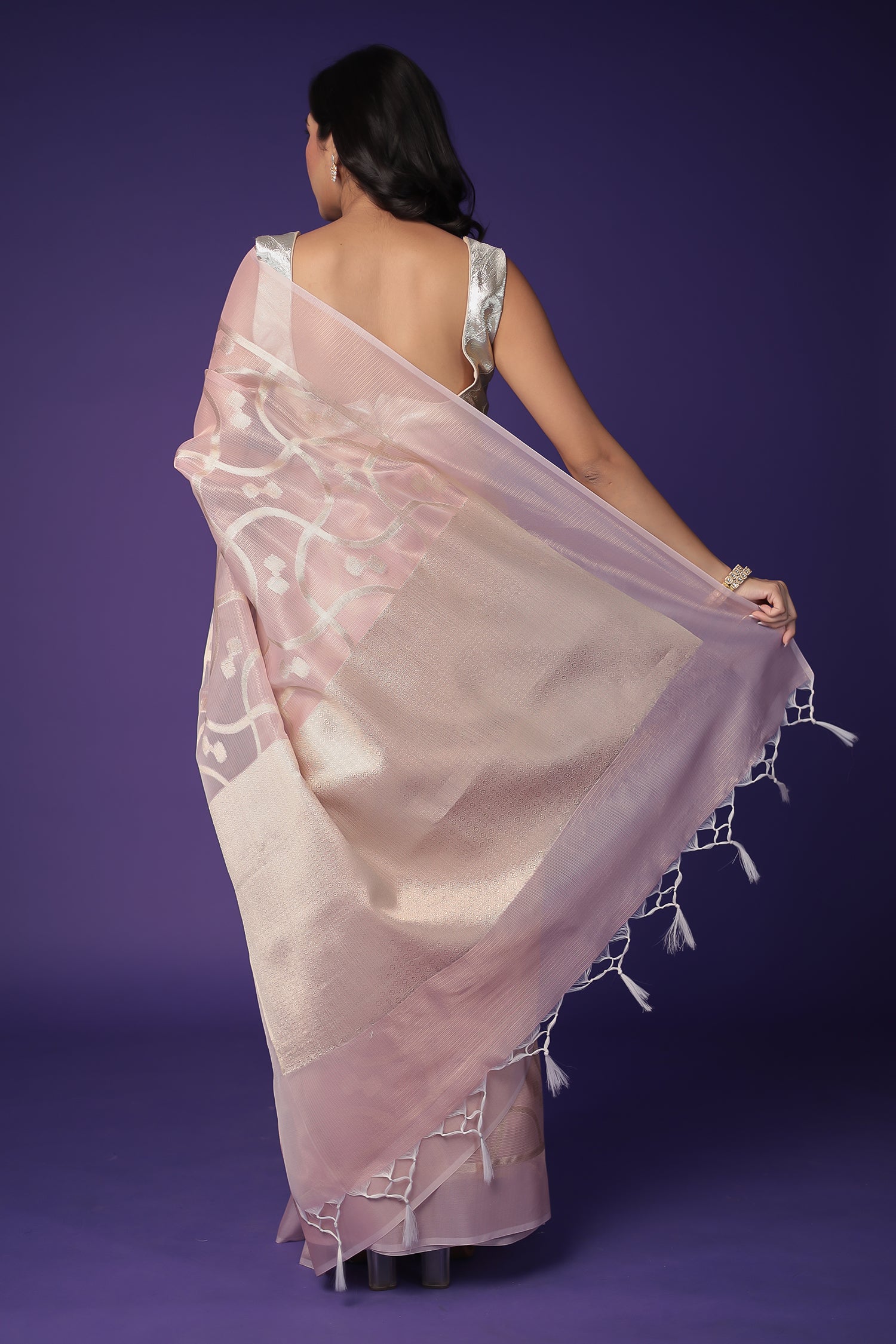 Banarasi Hand Woven Tissue Saree