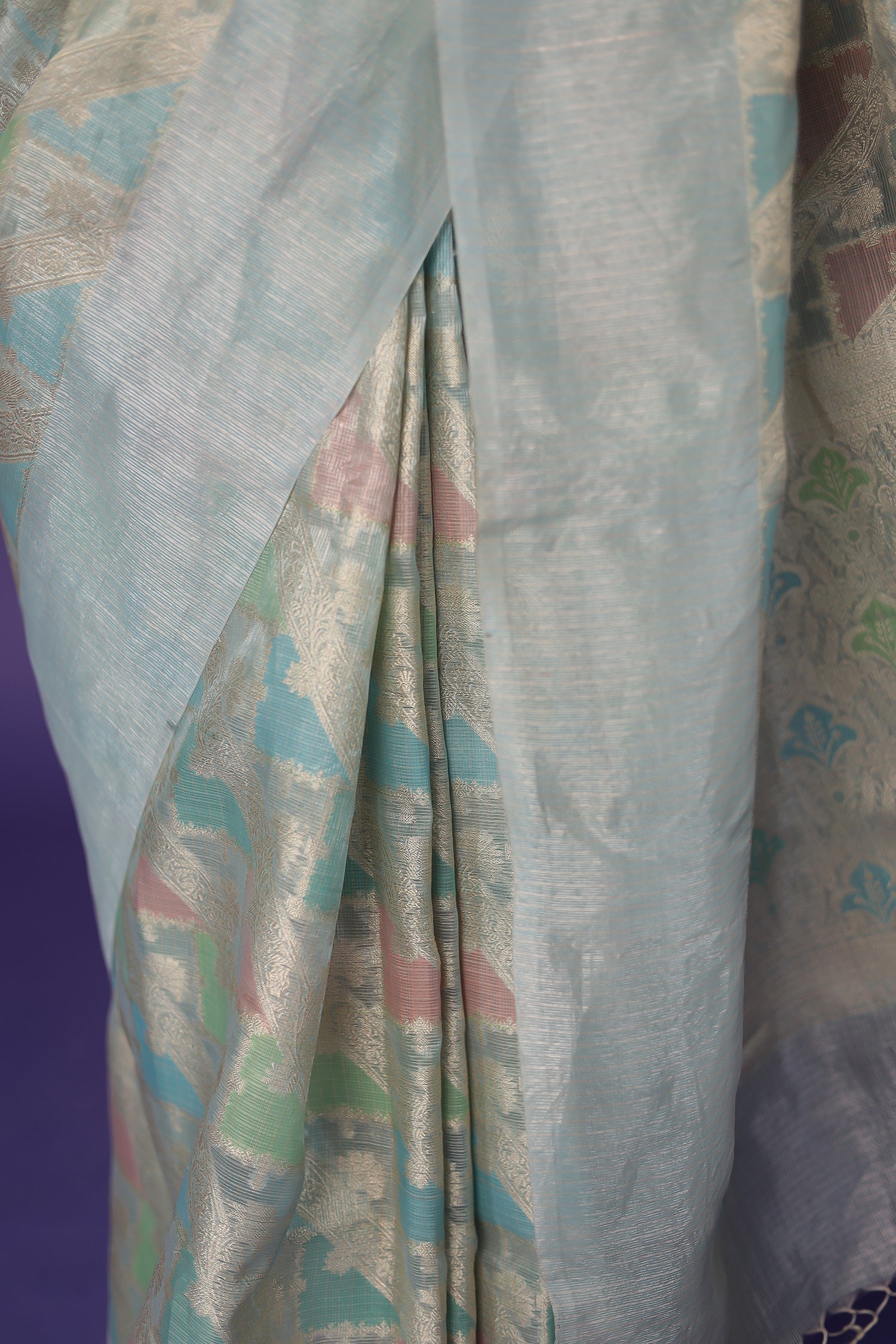 Banarasi Hand Woven Tissue Saree