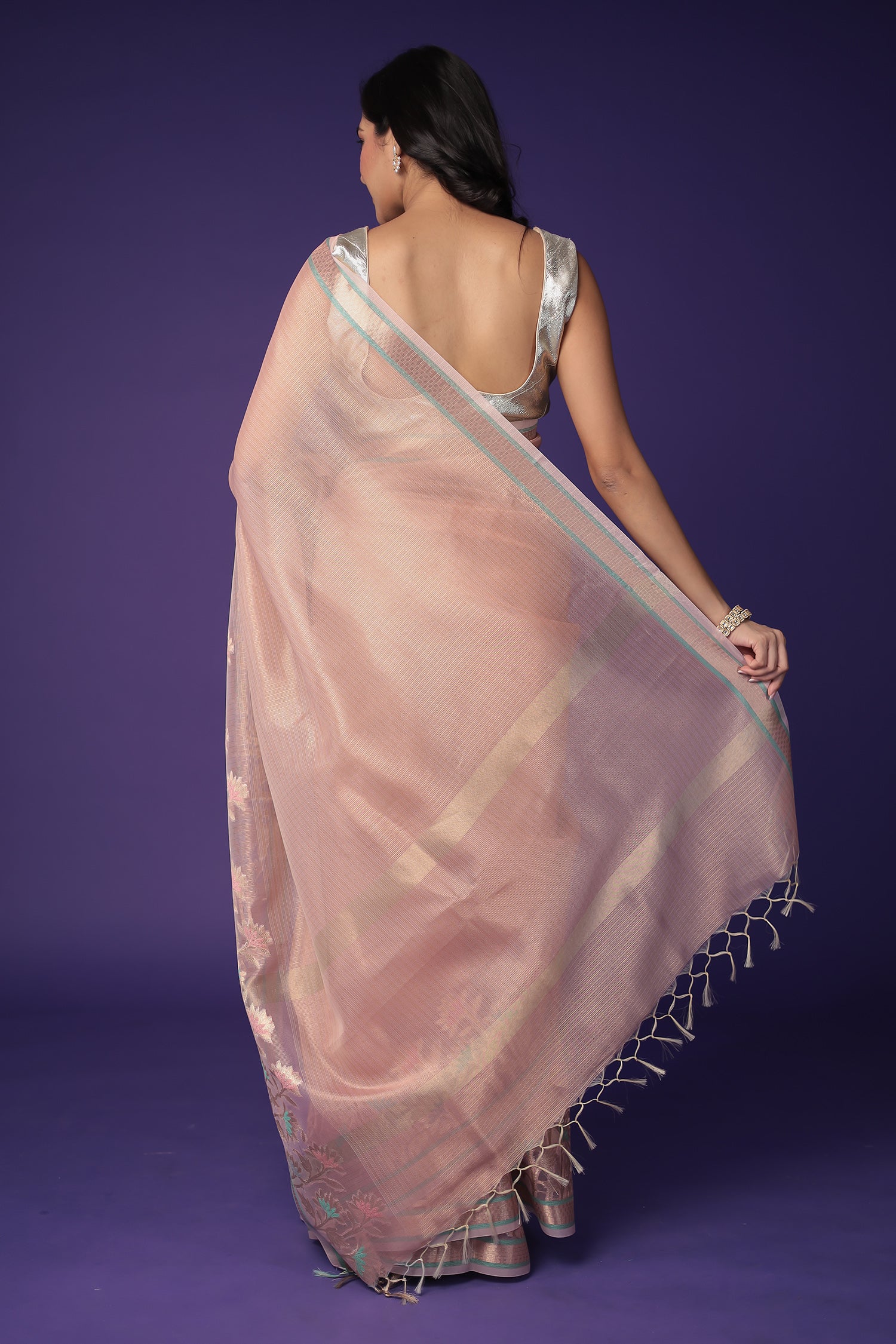 Banarasi Hand Woven Tissue Saree