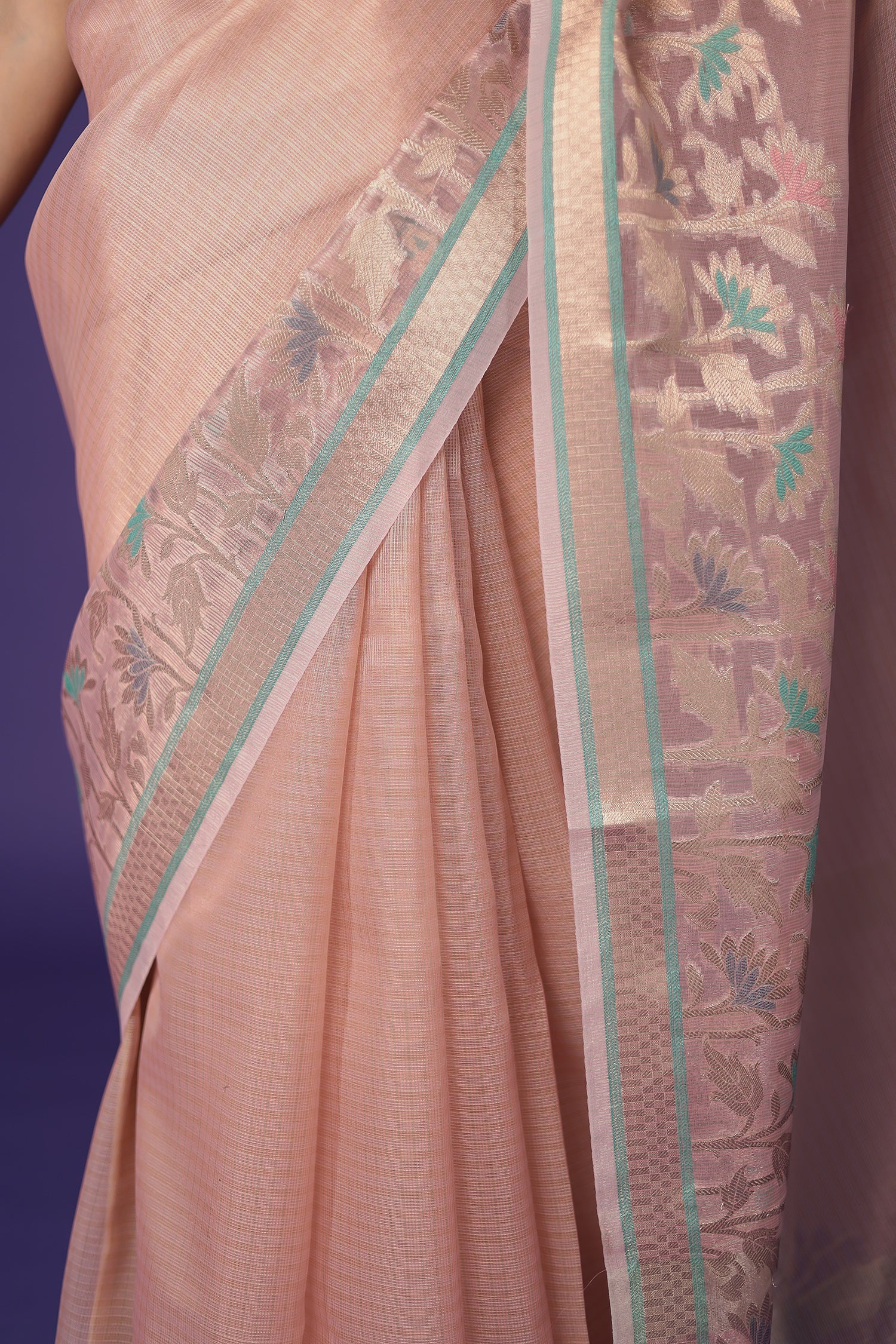 Banarasi Hand Woven Tissue Saree