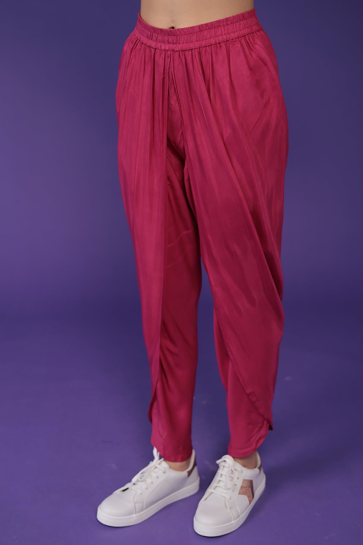 Printed Silk Blend Kurta Set Stitched