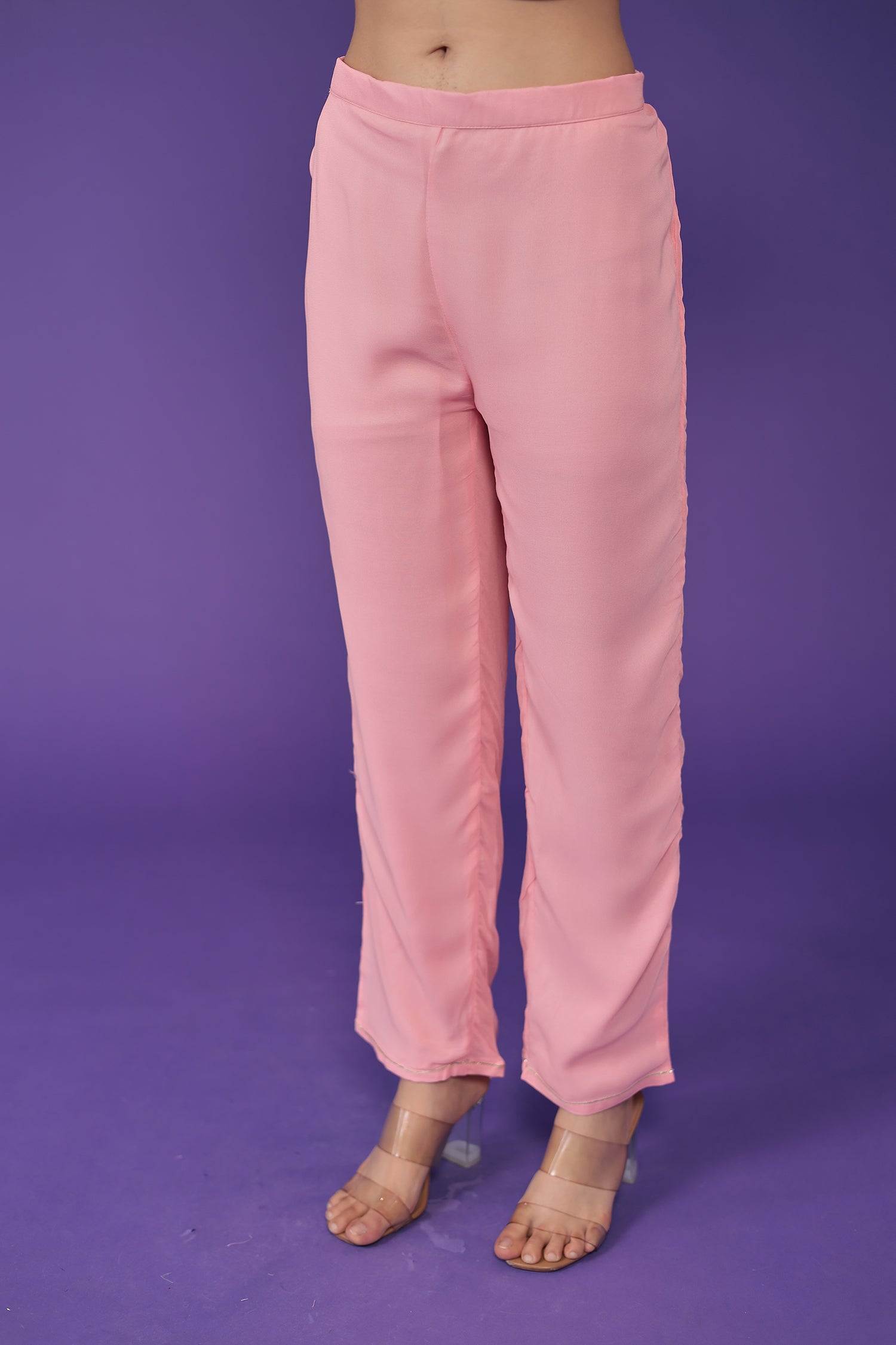 Georgette Suit Embroidered with Dori work