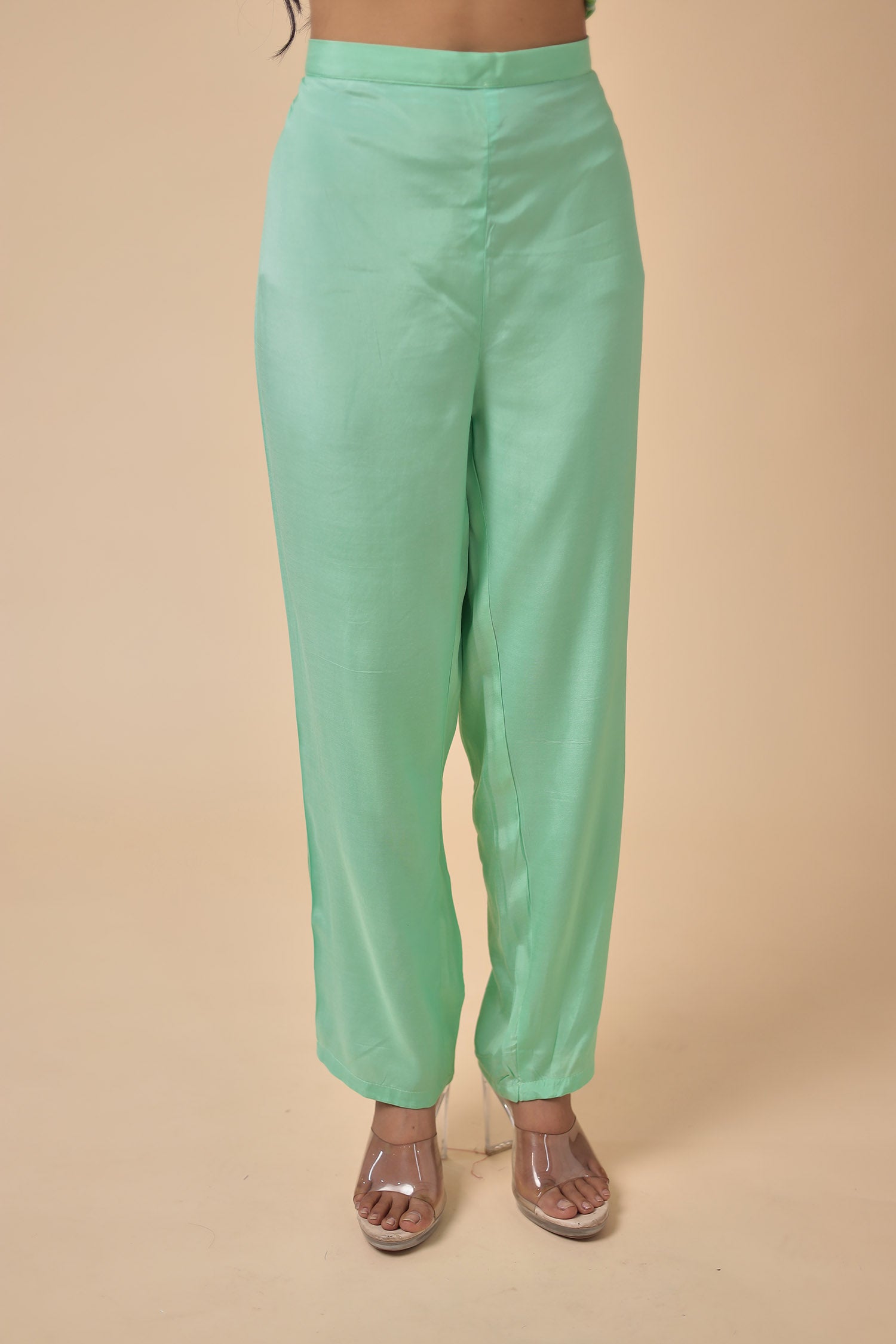 Printed Georgette Anarkali Suit with Embroidered work