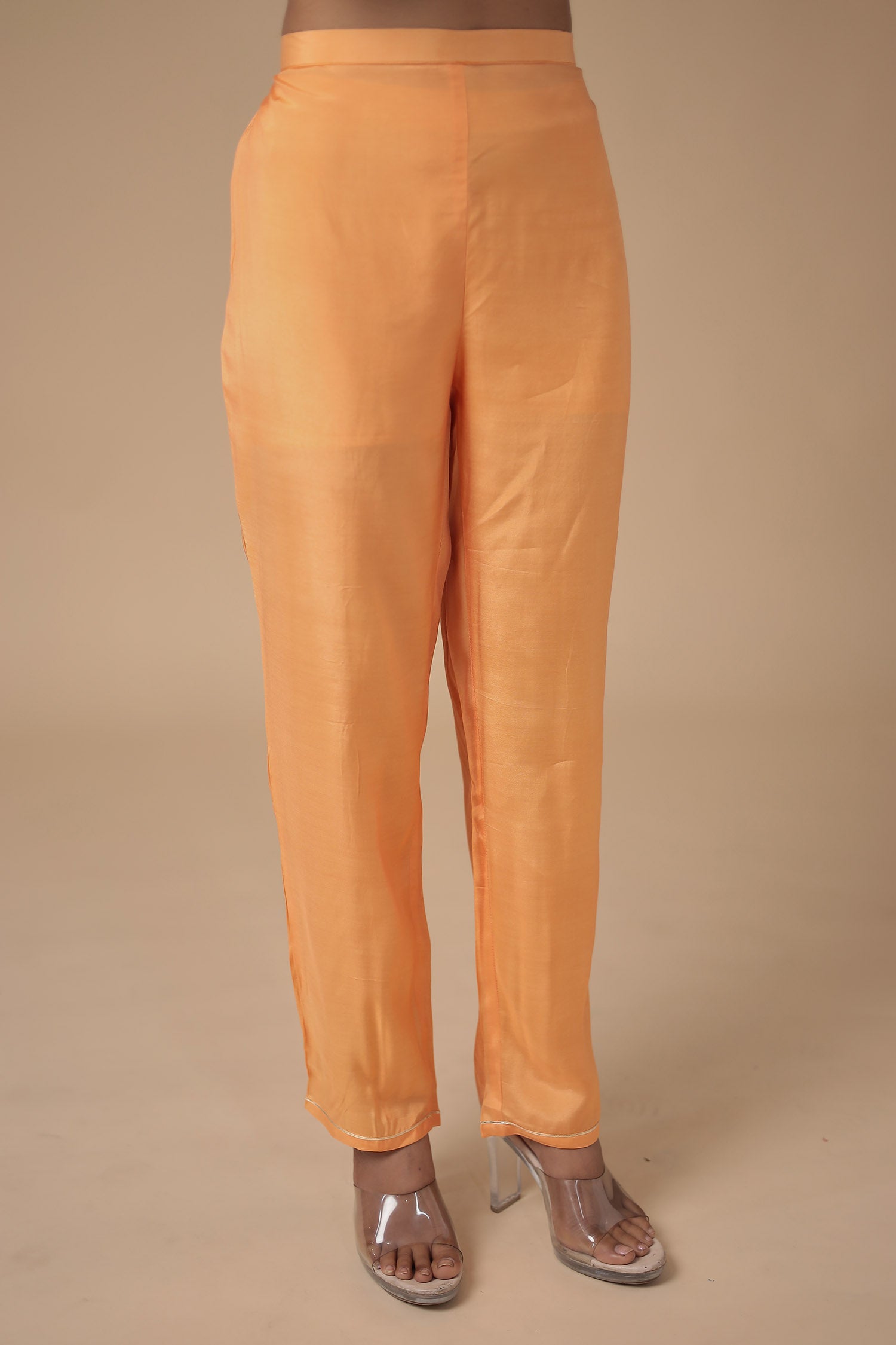 Georgette Suit Embroidered with Pittan work