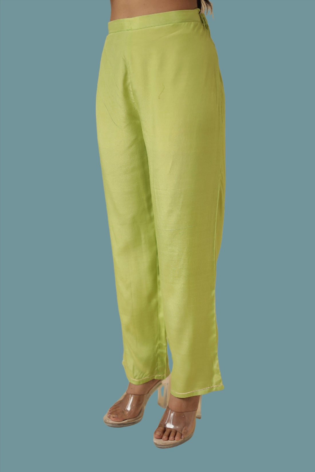 Georgette Suit Embroidered with Pittan work