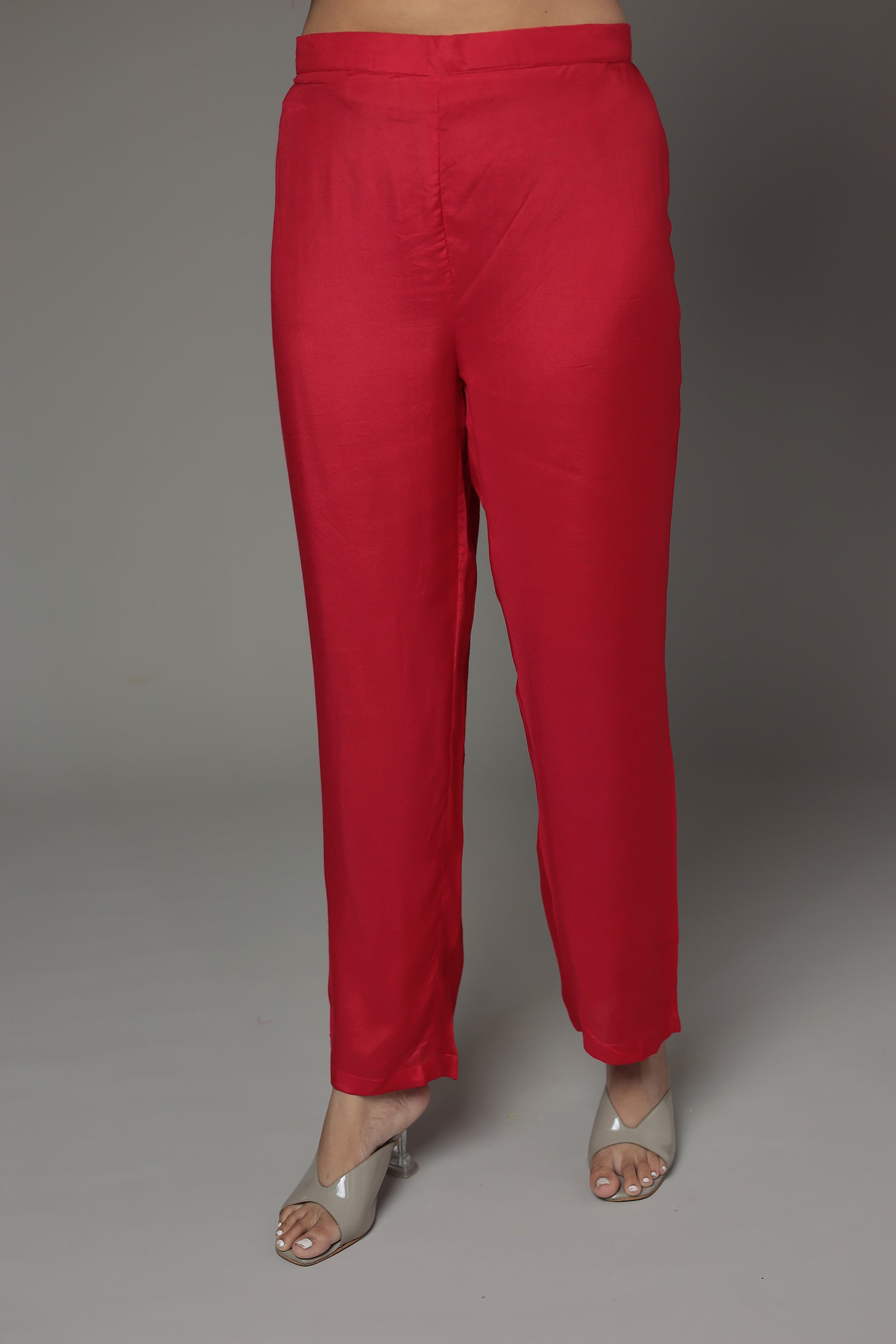 Bandhej Georgette Suit Embroidered with Gota Patti and Zardozi work