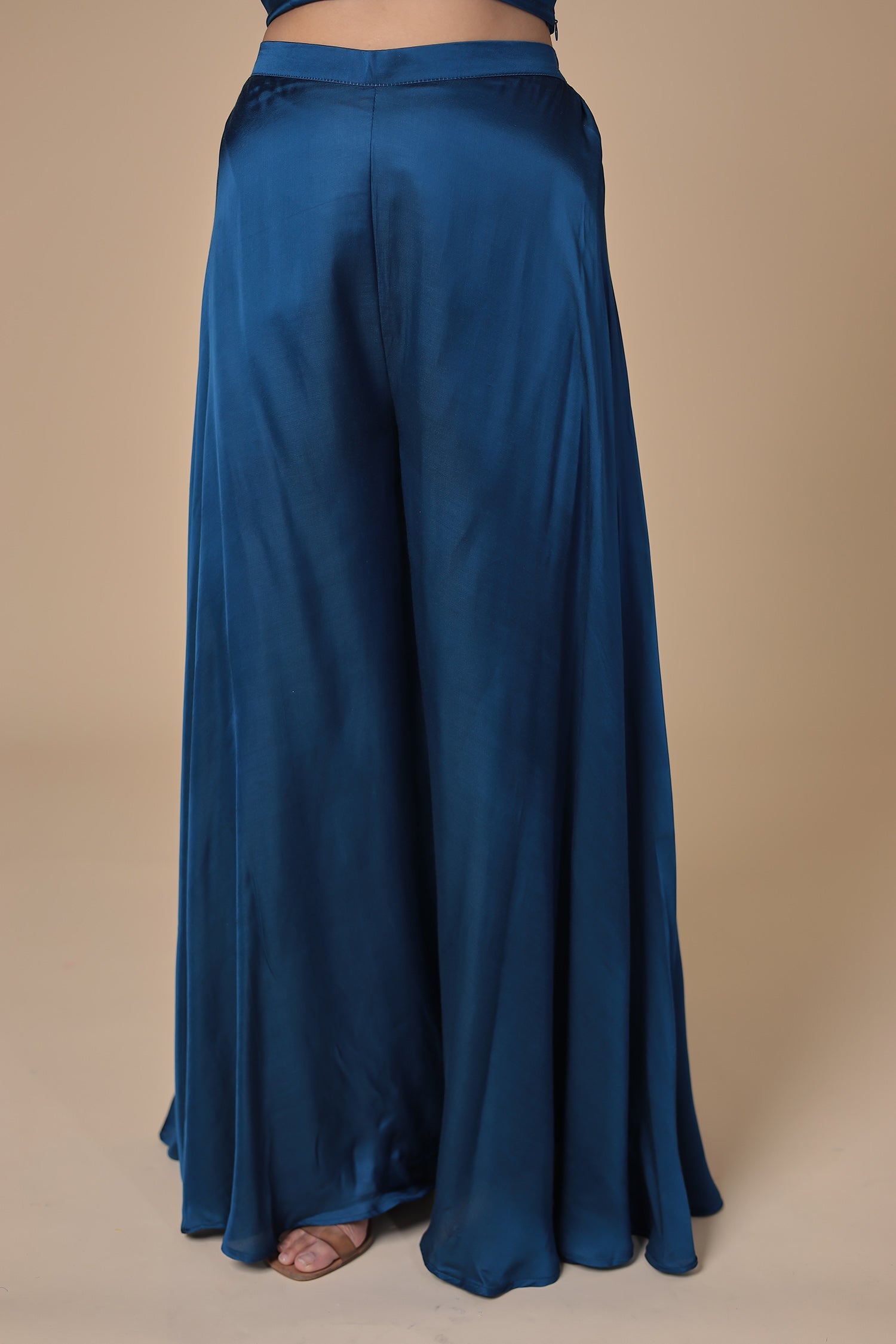 Jacket Style Silk Indowestern with Pearl, Thread and Zardozi work Jacket