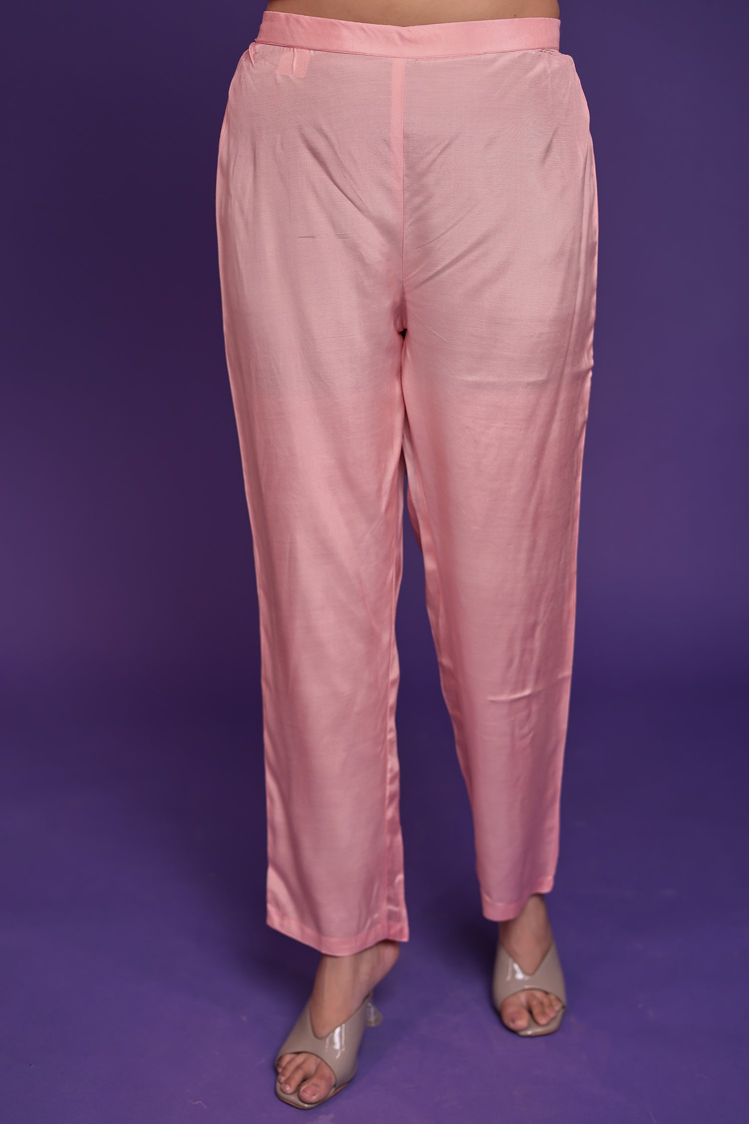 Georgette Suit Embroidered with Pittan work