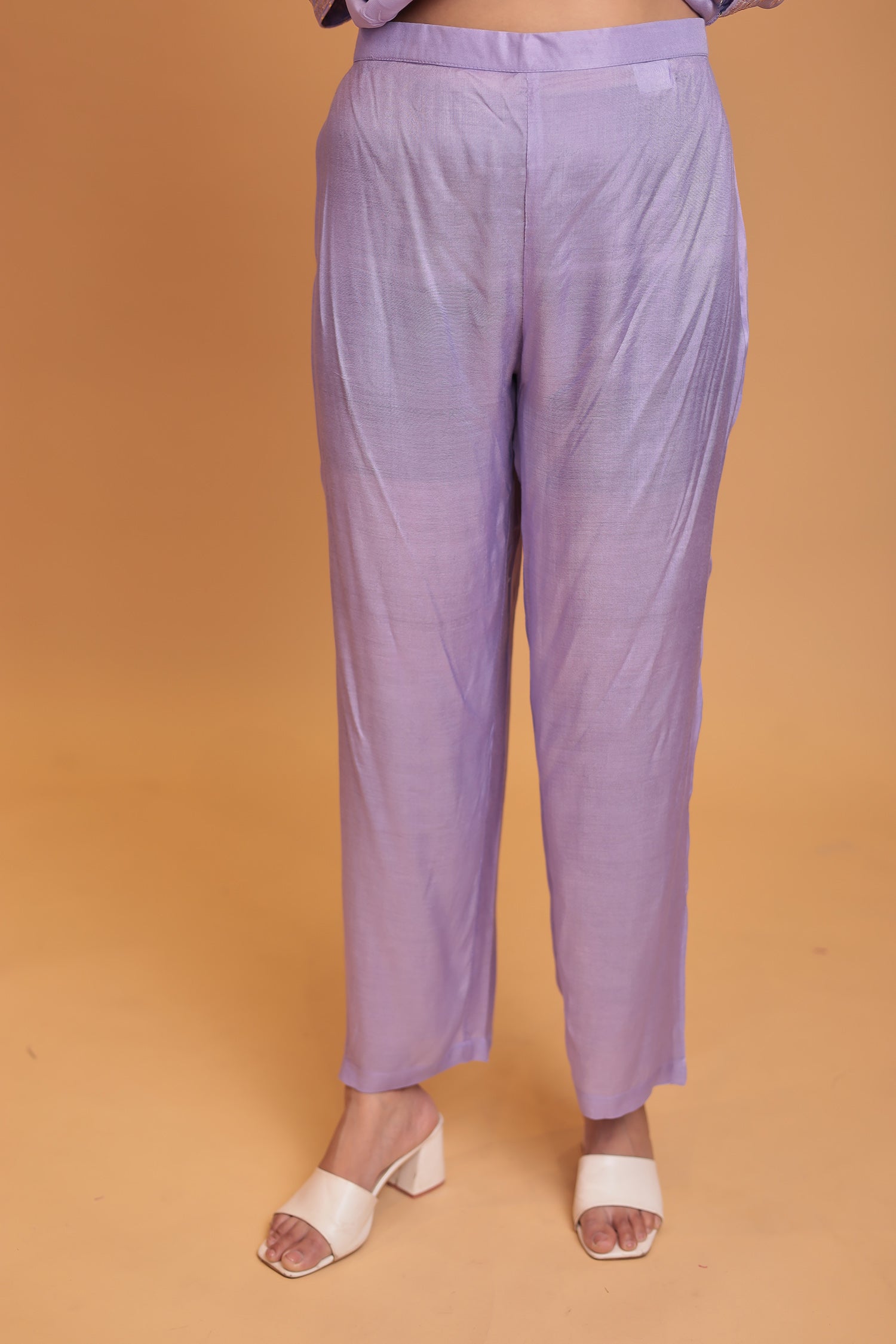 Georgette Suit Embroidered with Pittan work