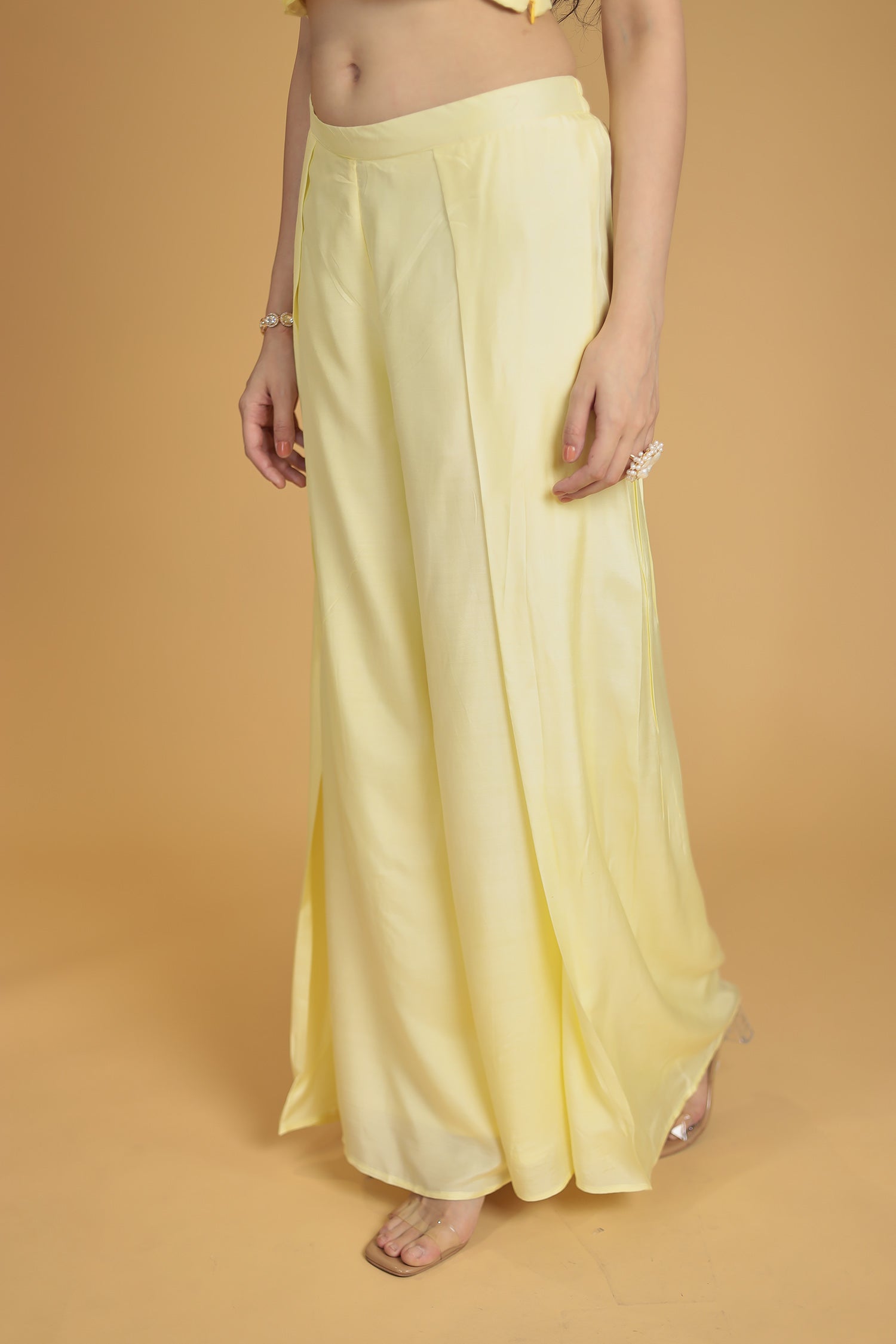 Leheriya Silk Indo Western with Gota Patti, Thread and Zardozi work