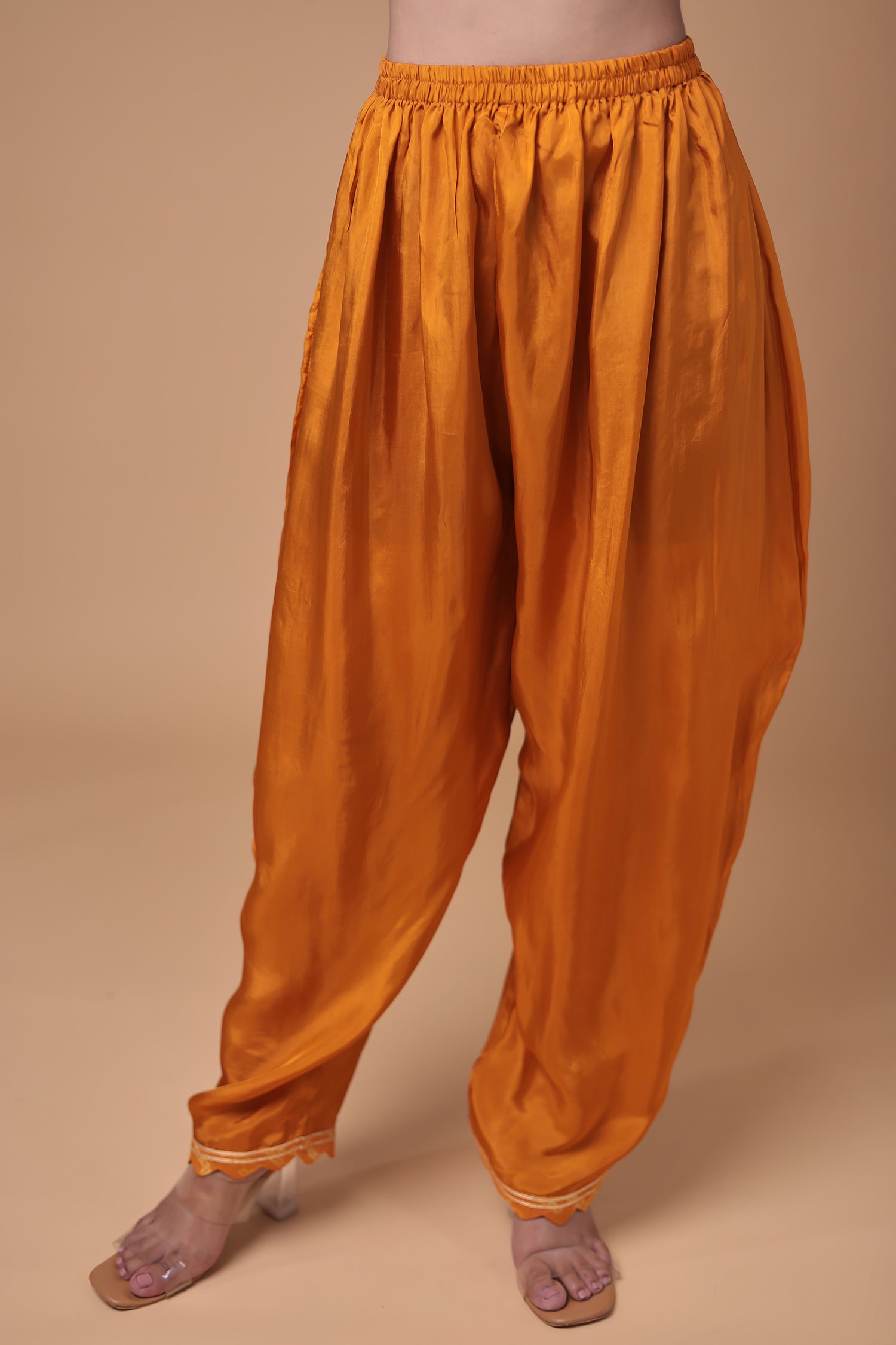 Georgette Suit with Bandhej, Gota Patti and Thread work