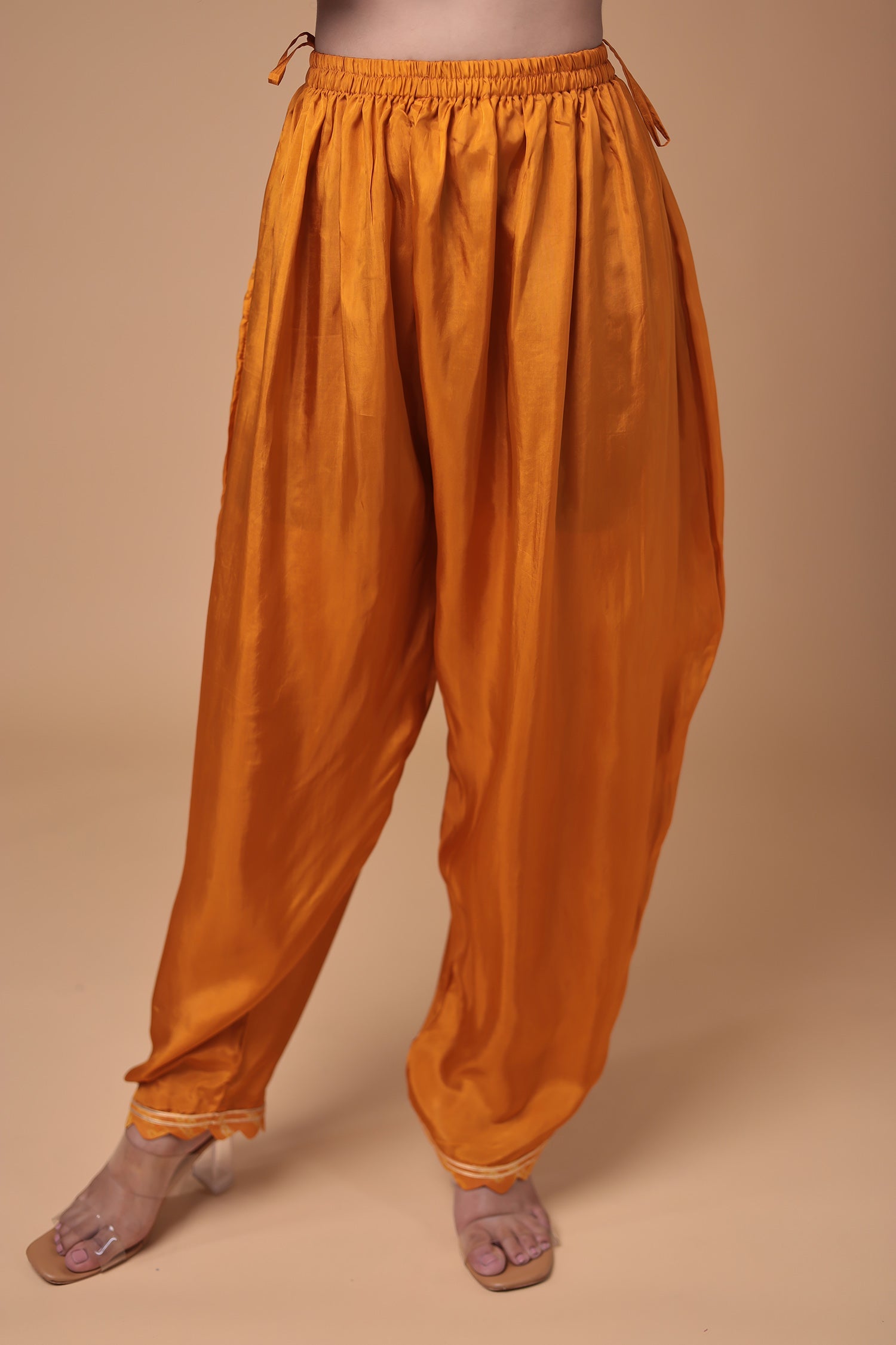 Georgette Suit with Bandhej, Gota Patti and Thread work