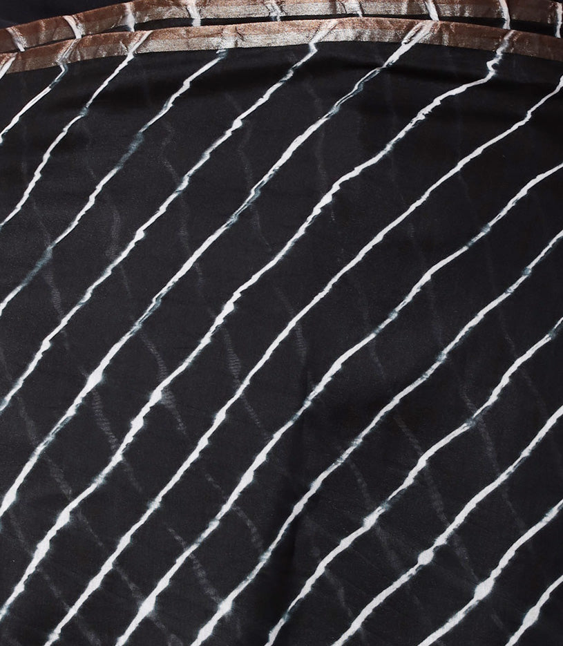 Leheriya Chanderi Cotton Saree