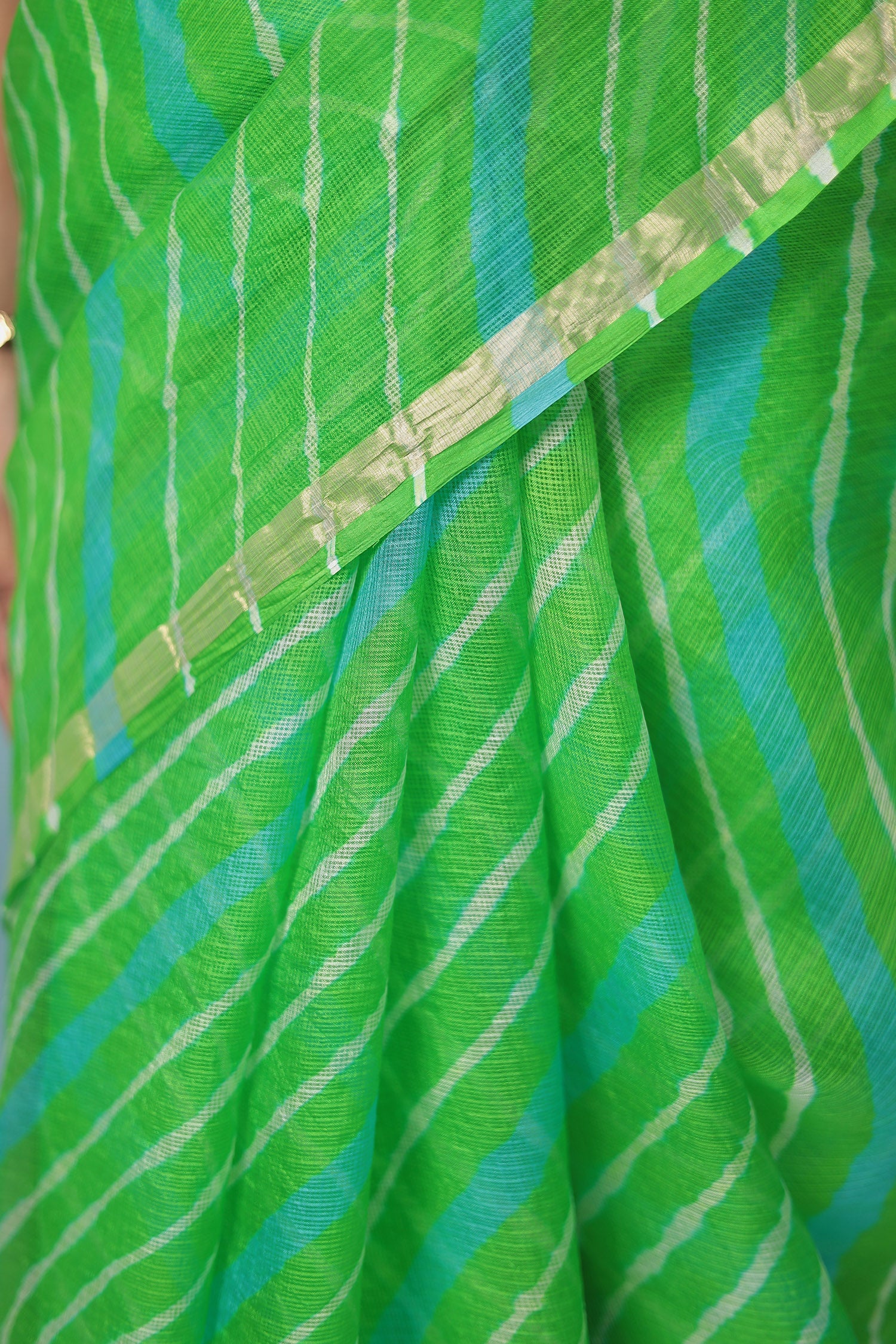 Leheriya Kota Silk Saree