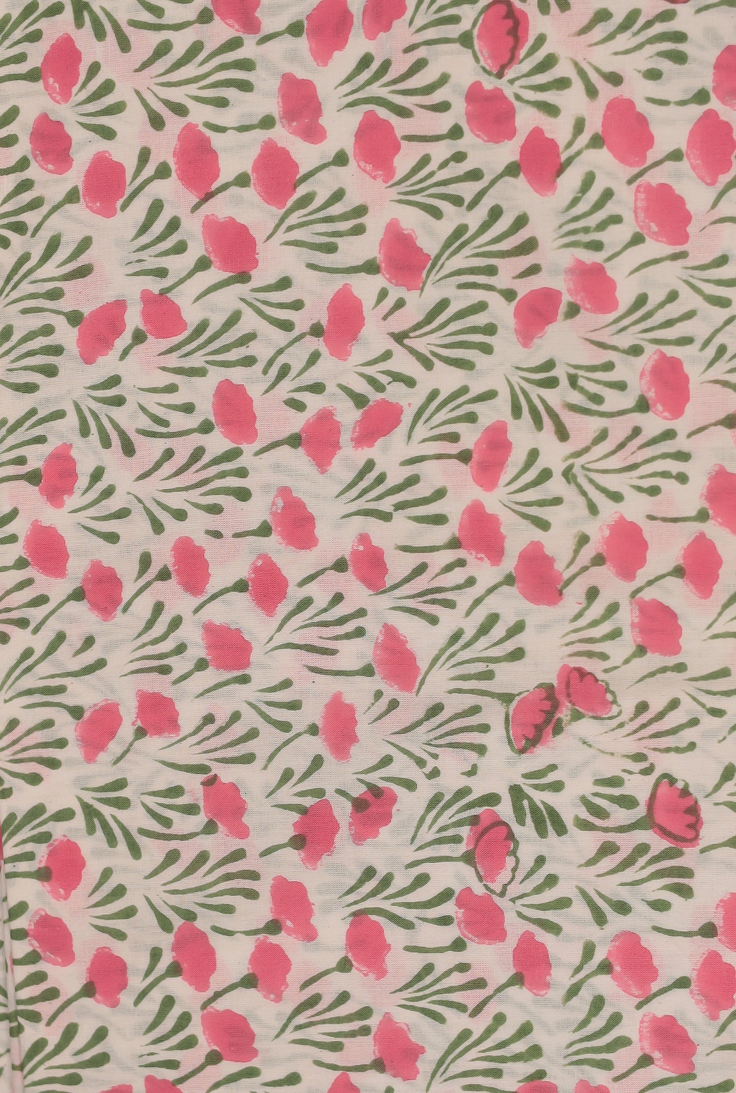 Printed Chanderi Unstitched Suit with Embroidered work