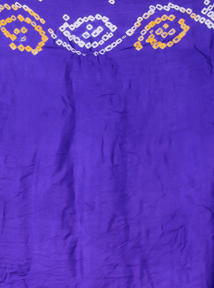 Bandhej Ghatchola Silk Saree with Zari work
