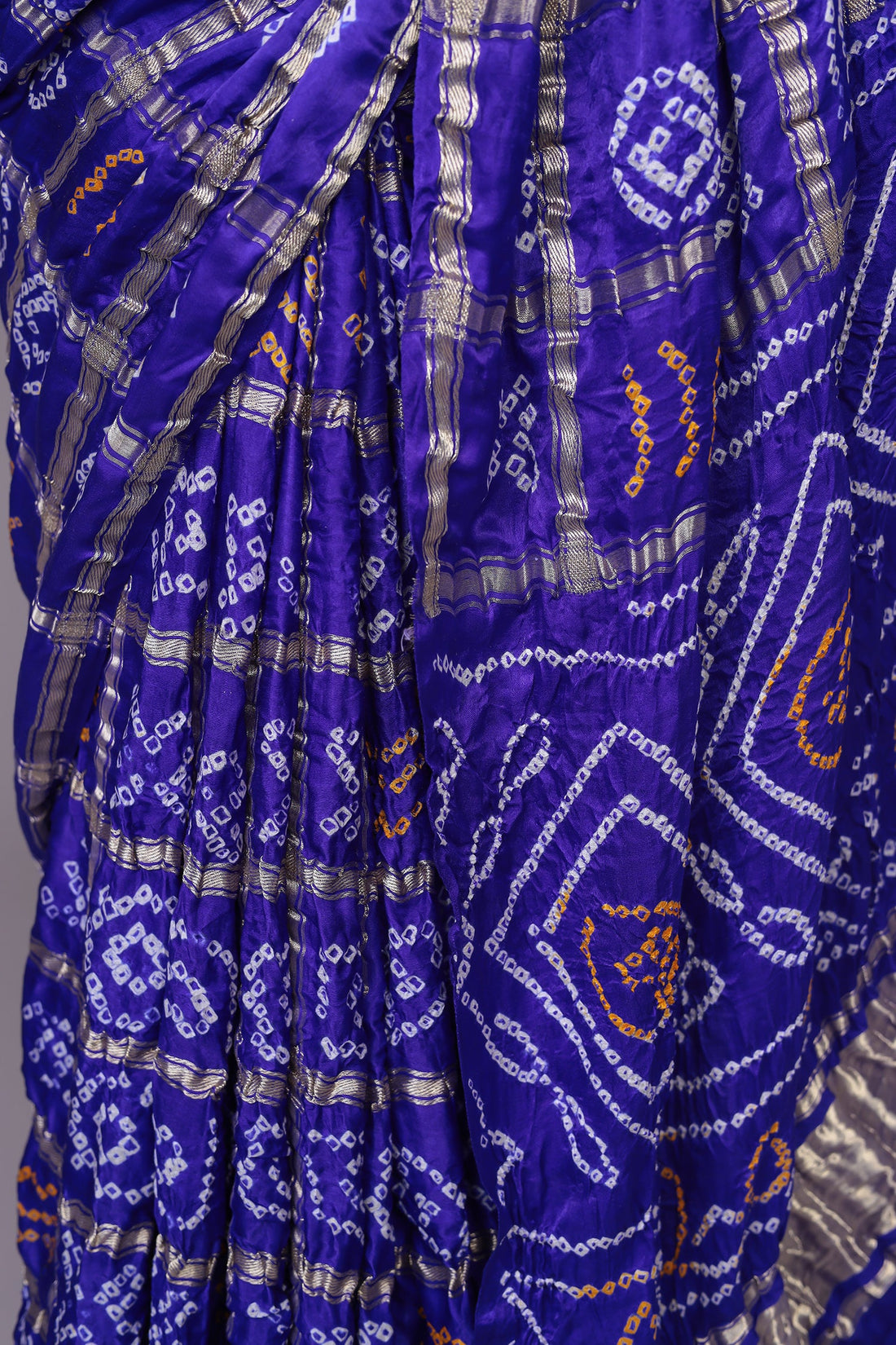Bandhej Ghatchola Silk Saree with Zari work