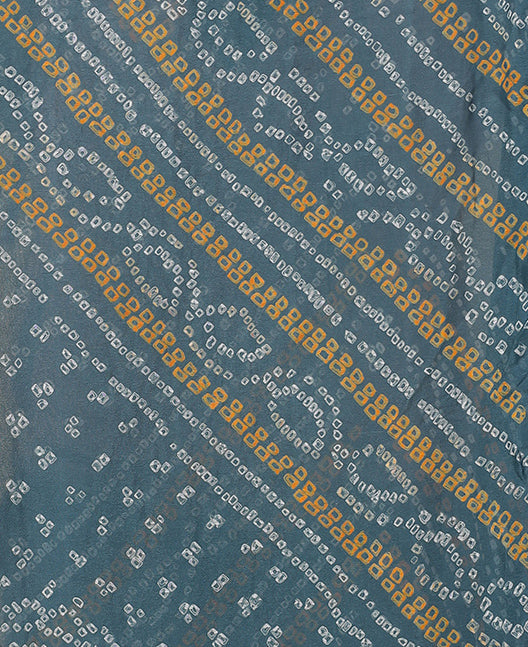 Timeless Bandhej Georgette Saree