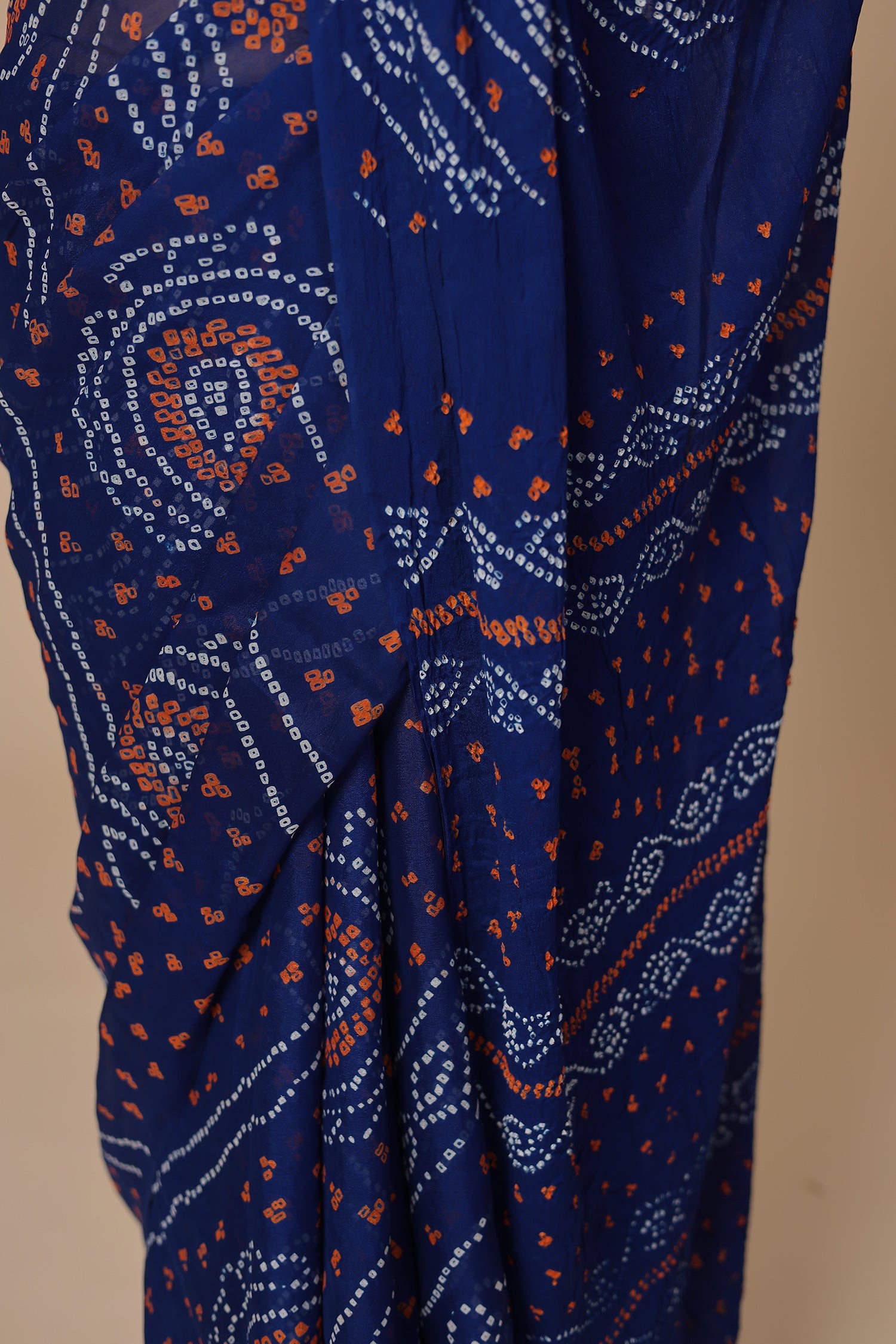 Timeless Bandhej Georgette Saree