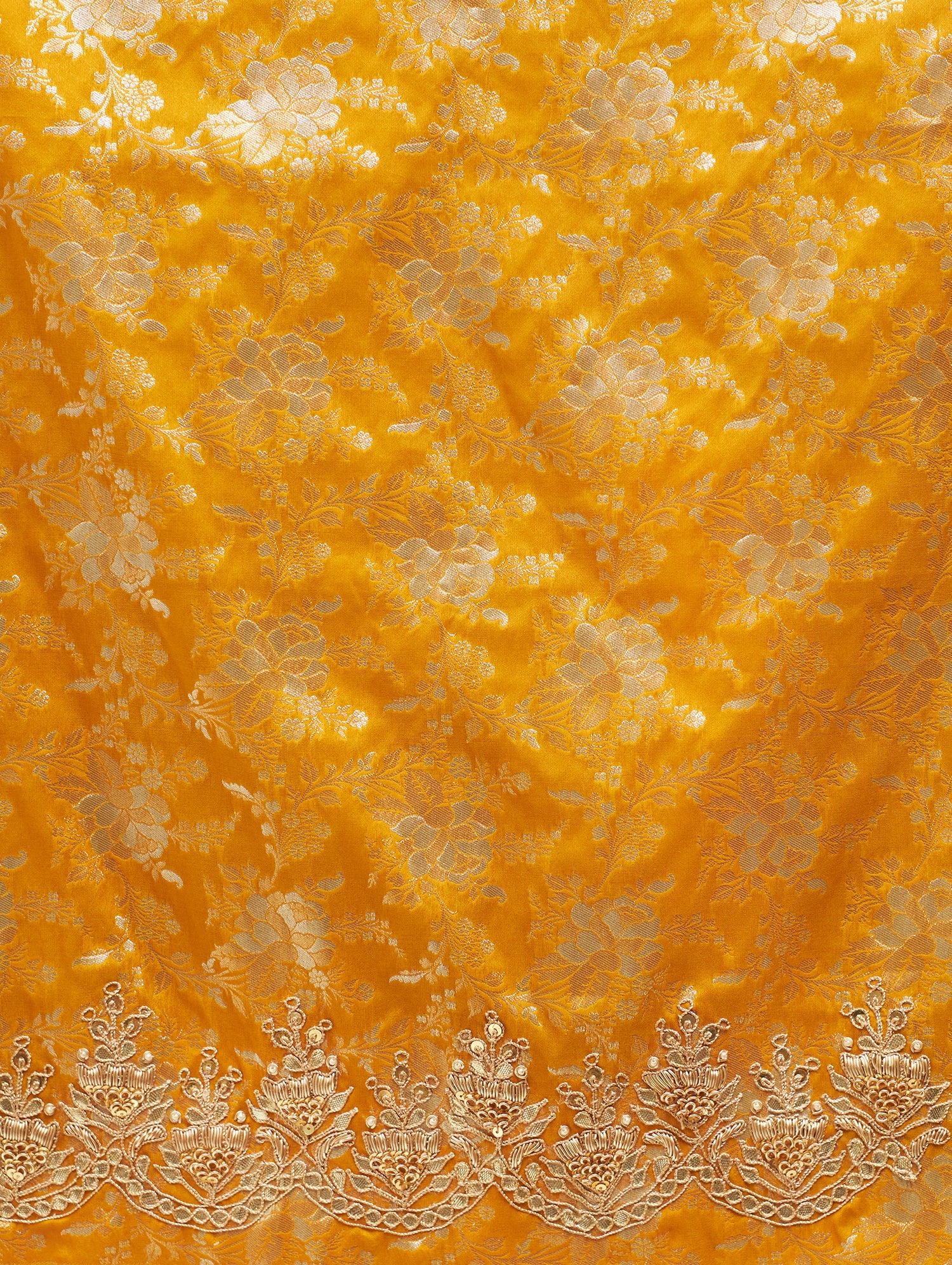 Organza Saree with Dori and Zardozi work