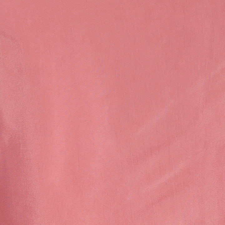 Silk Unstitched Suit with Aari, Gota Patti and Thread work