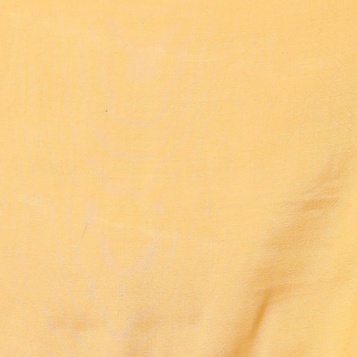 Silk Unstitched Suit with Aari and Gota Patti work
