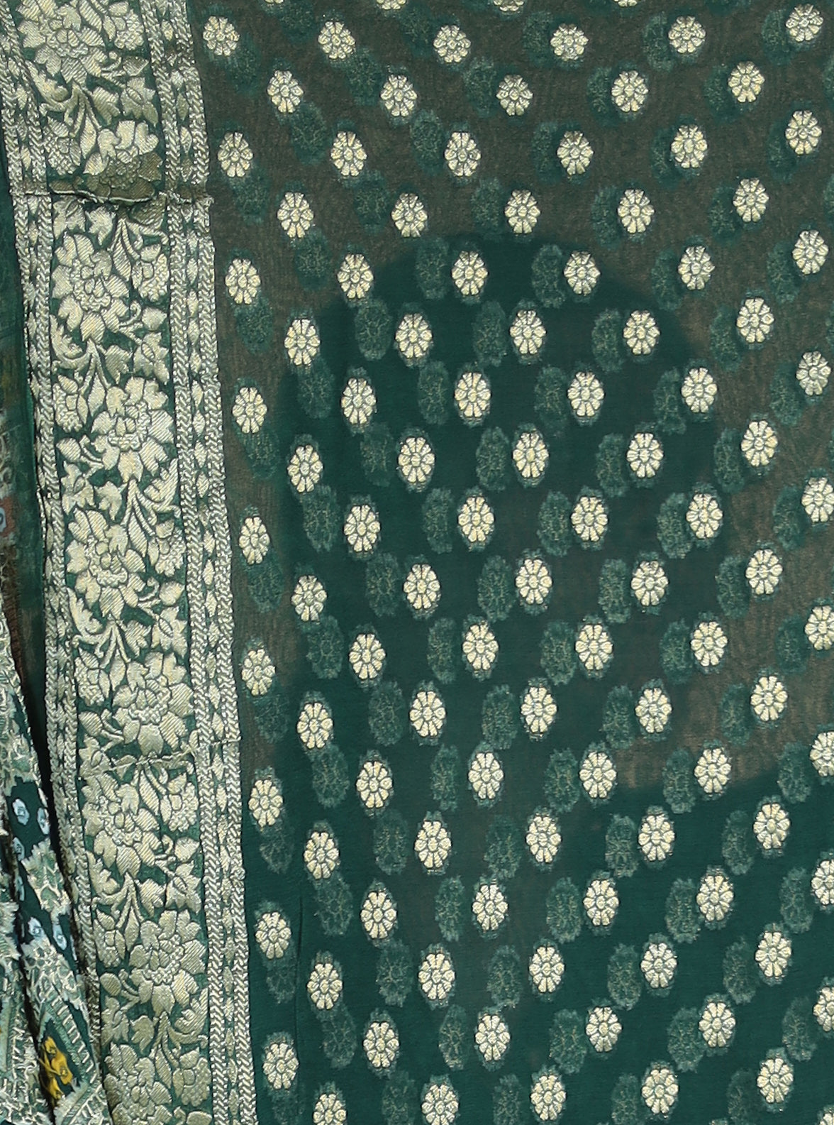 Banarasi Hand Woven Georgette Saree