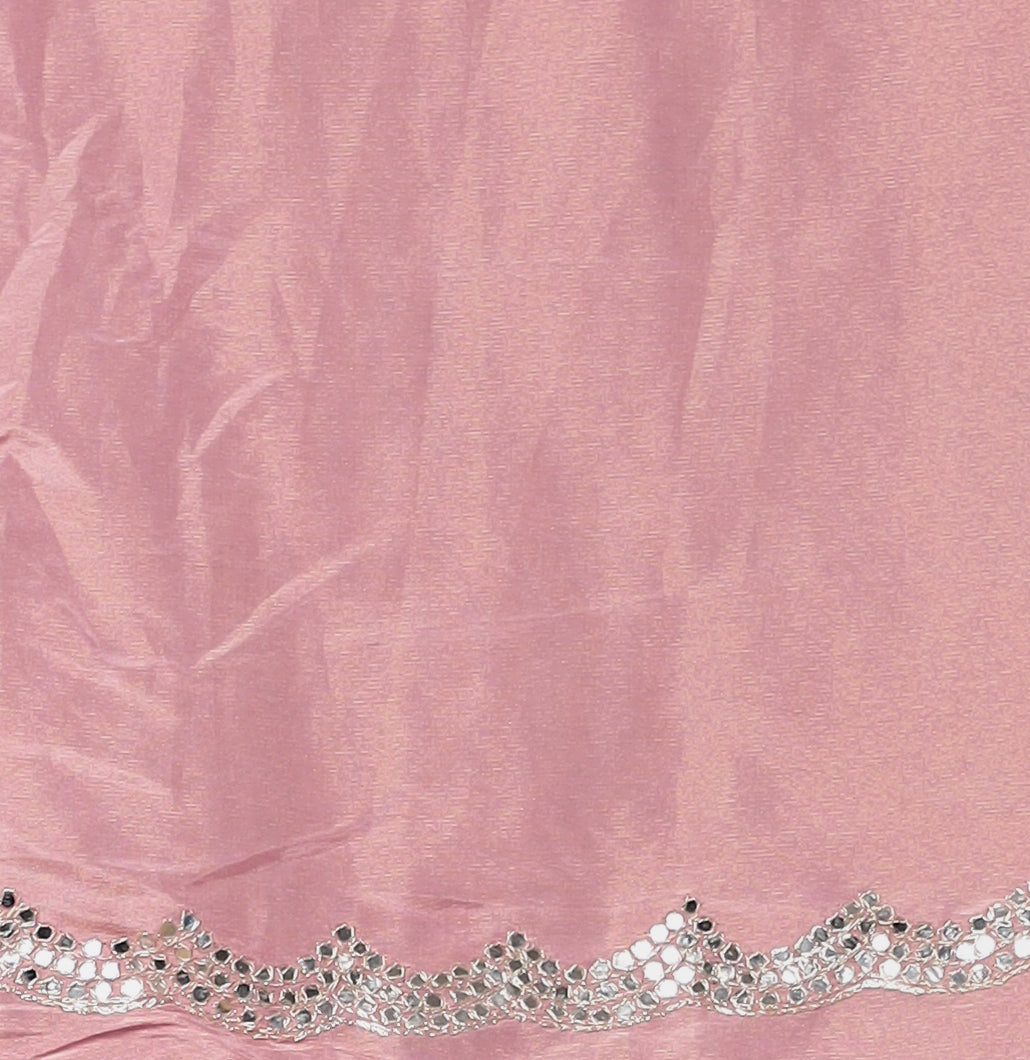 Banarasi Tissue Saree with Aari and Foil work