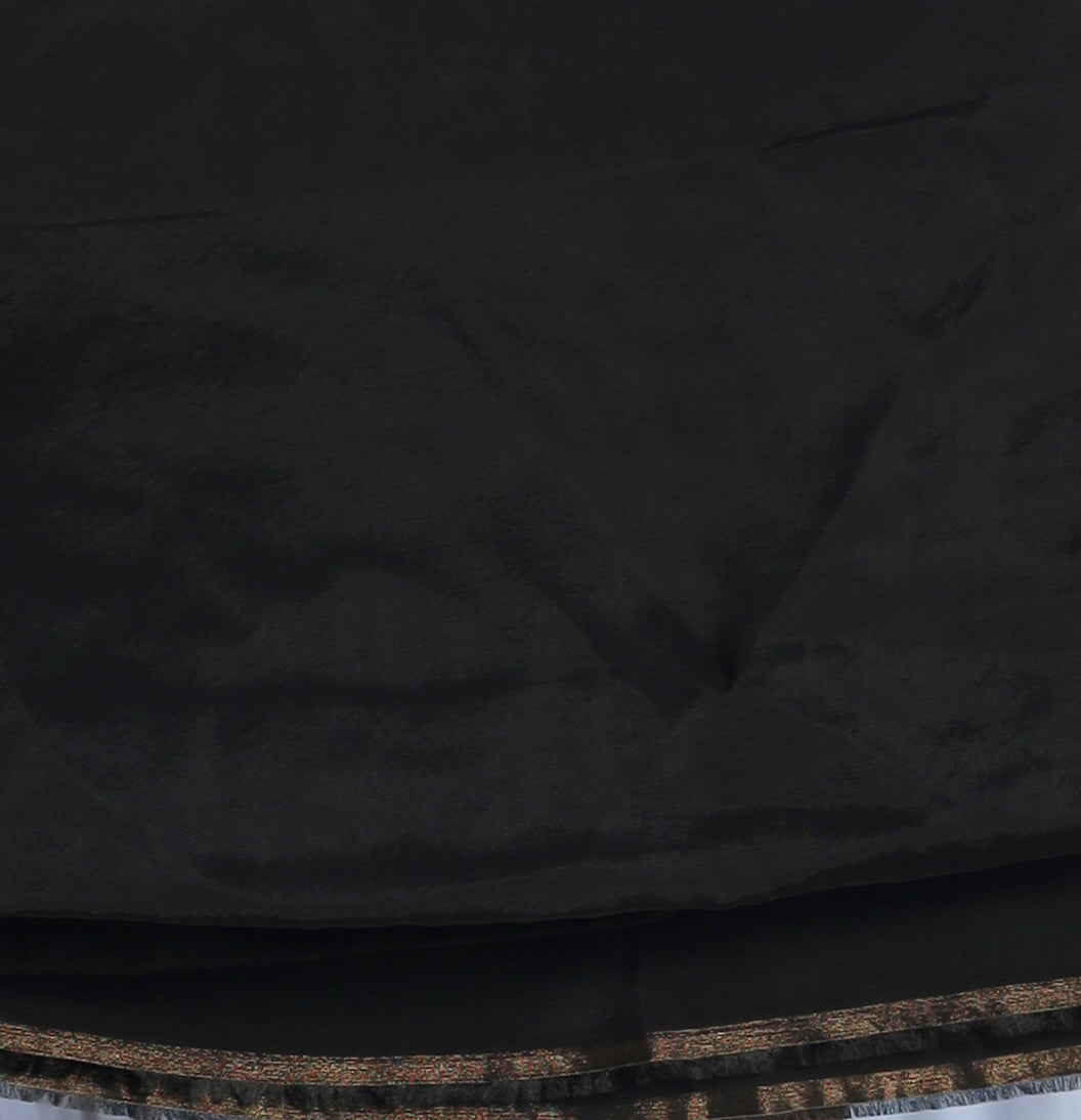 Leheriya Chiffon Saree with Zari border